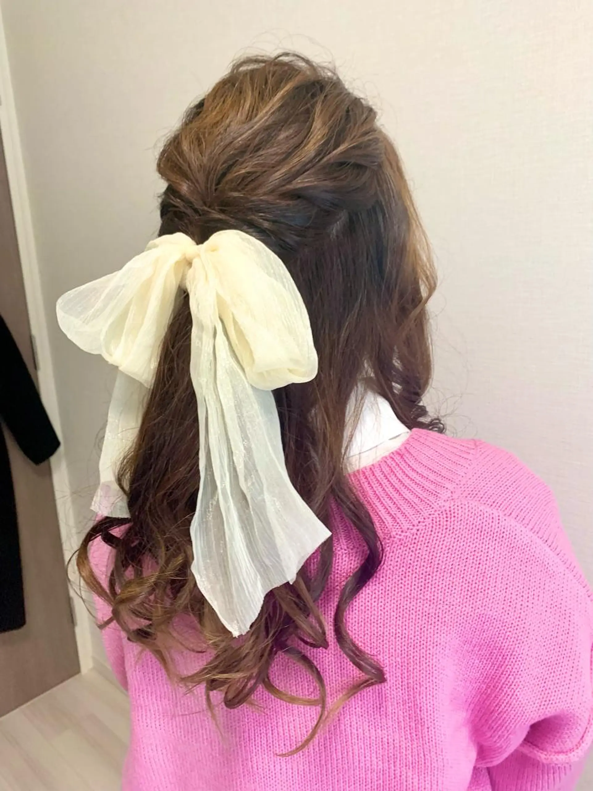 ヘアアレンジ ハーフアップ Kikuchi Eriのヘアスタイル