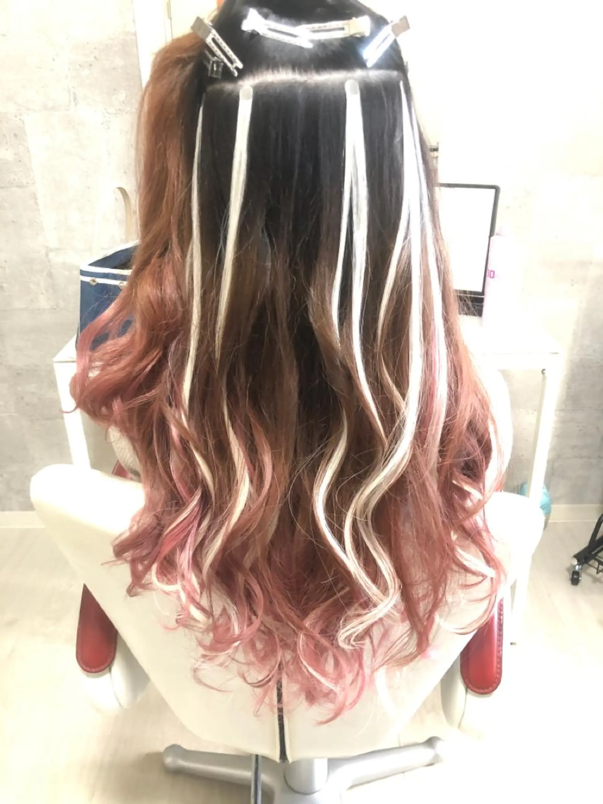 ロング エクステ ドレスアップ心斎橋店所属・🌸ドレスアップ 心斎橋店🌸のヘアスタイル