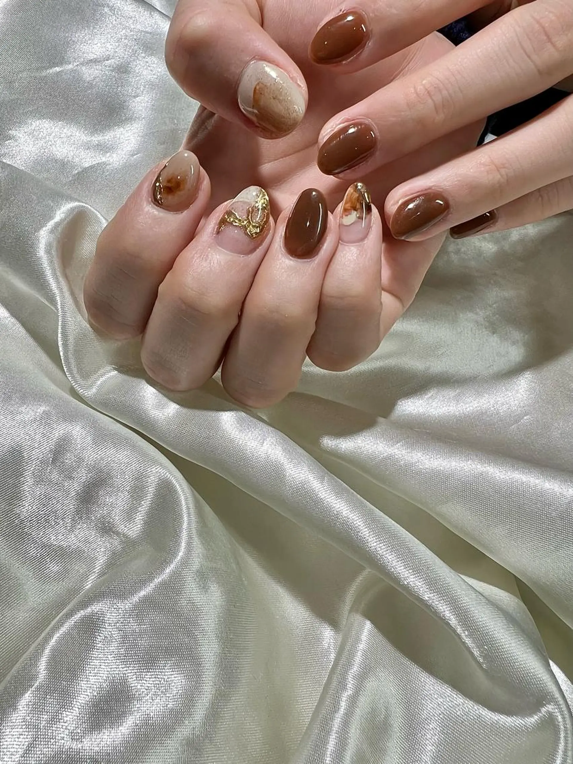 ネイル 持ち込み ニュアンスネイル Charme. NOBUKOのネイルデザイン