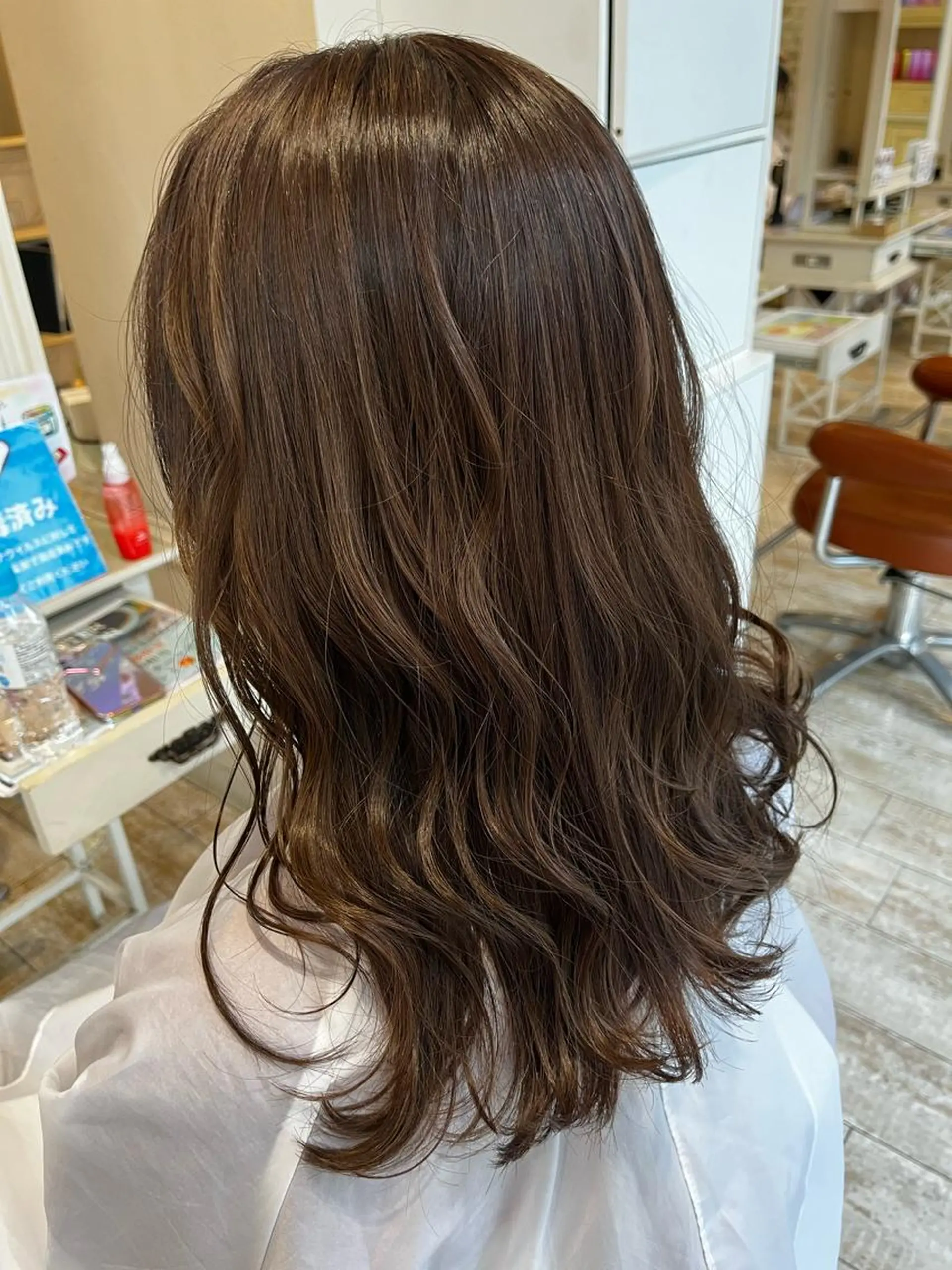 ロング カラー 今里 雄大のヘアスタイル