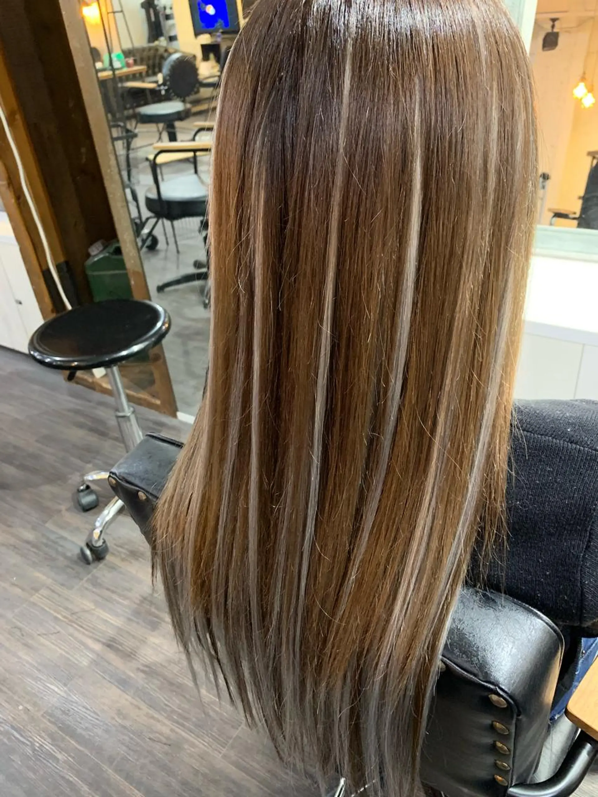 ロング 家田 竜のヘアスタイル