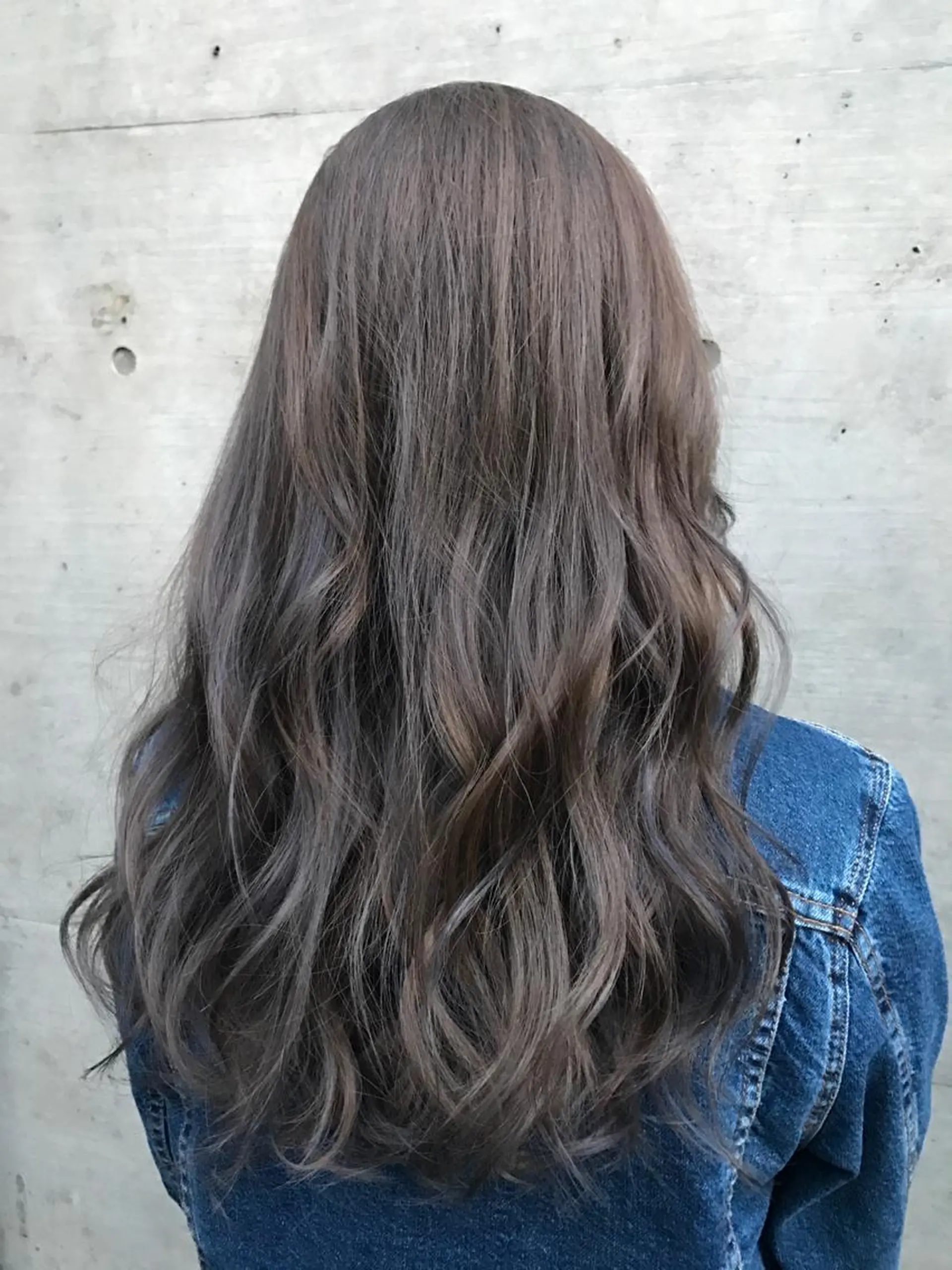 ミディアム セミロング ロング カラー アッシュ ダブルカラー ミニモお気に入り数 No.1宍戸雄弥のヘアスタイル