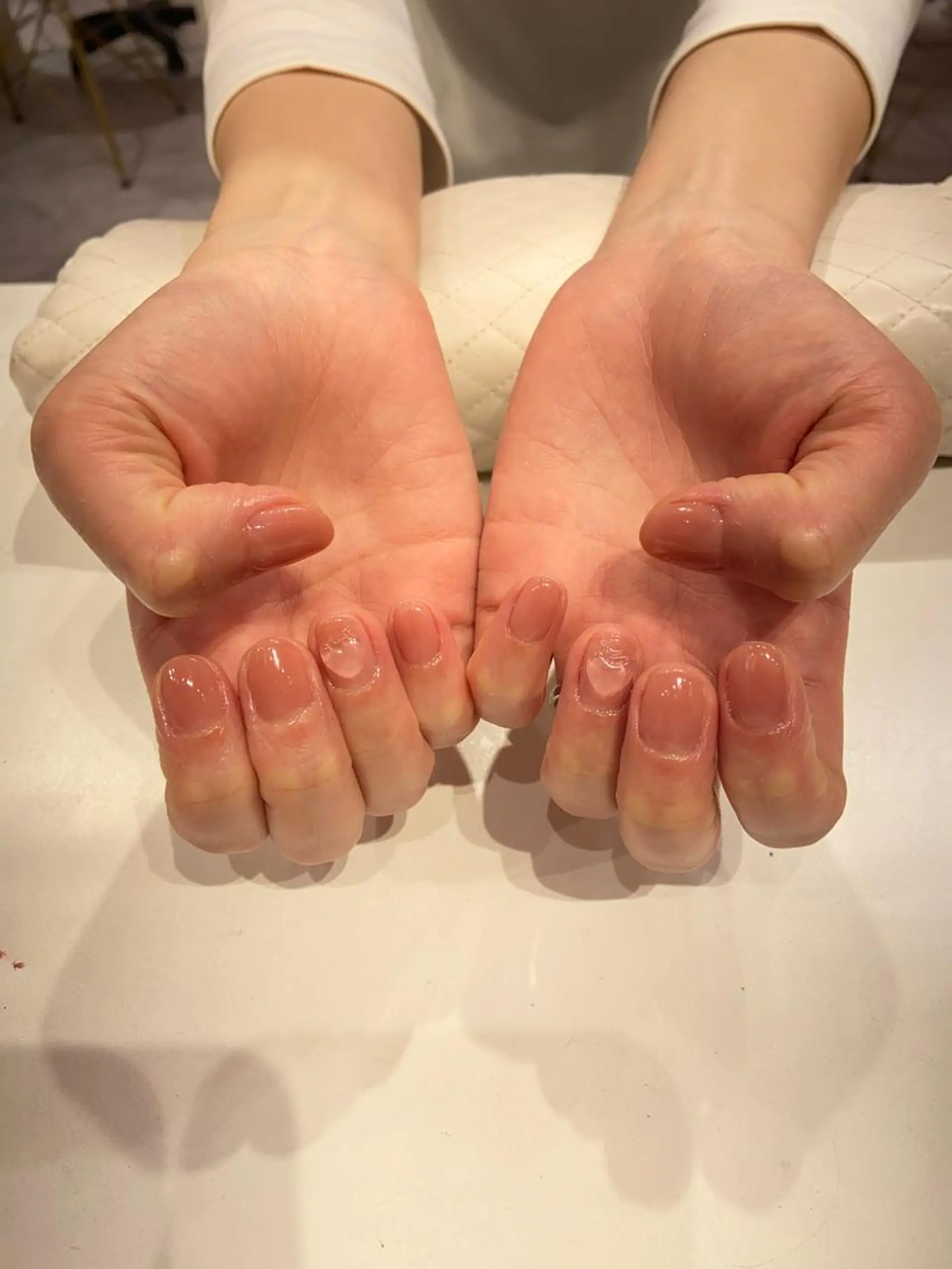 ネイル クリアネイル ハート SHELL TOKYO所属・SHELLTOKYO idaのネイルデザイン