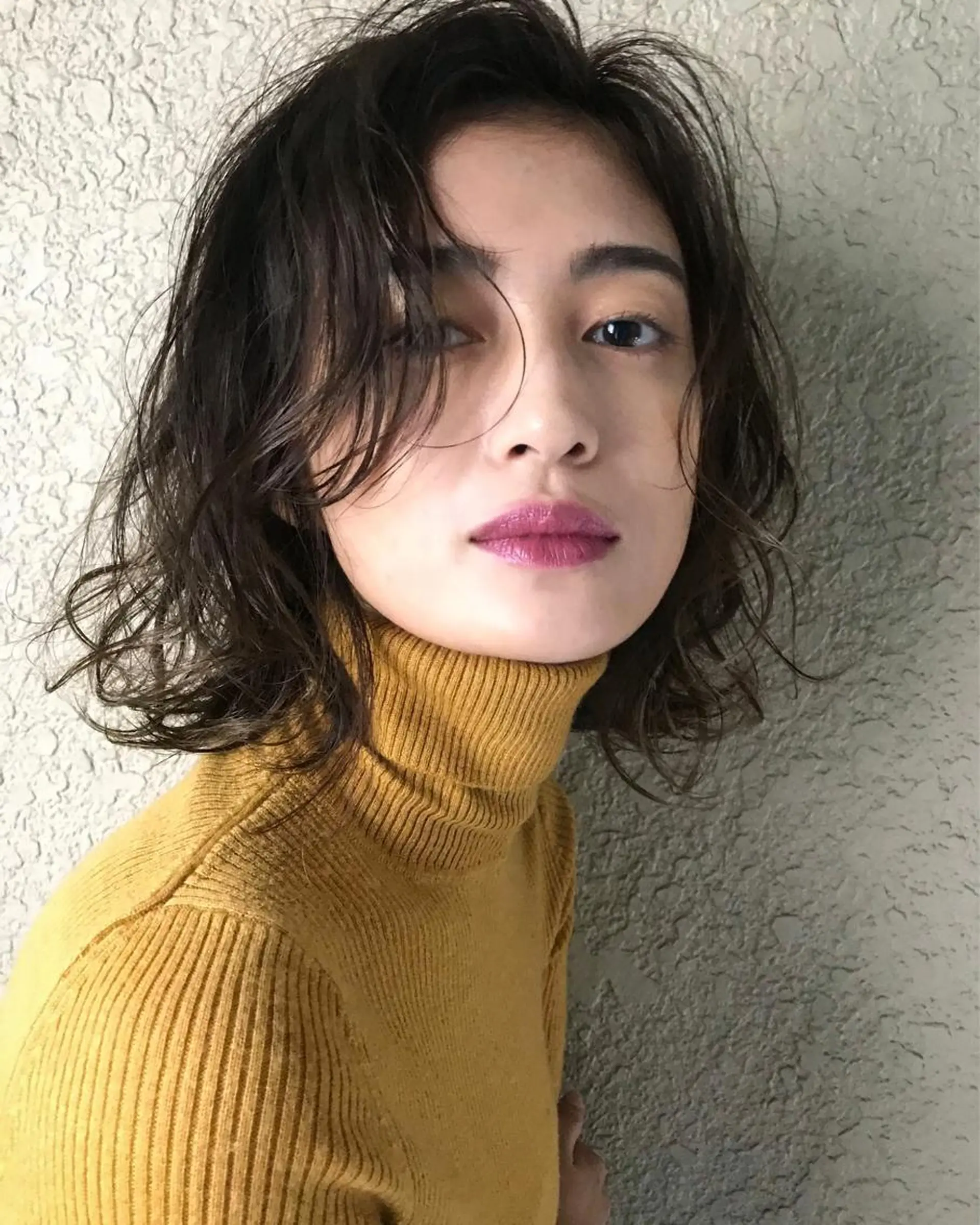 ミディアム カット パーマ トリートメント 🌼U24 ヘアデザインラボのヘアスタイル