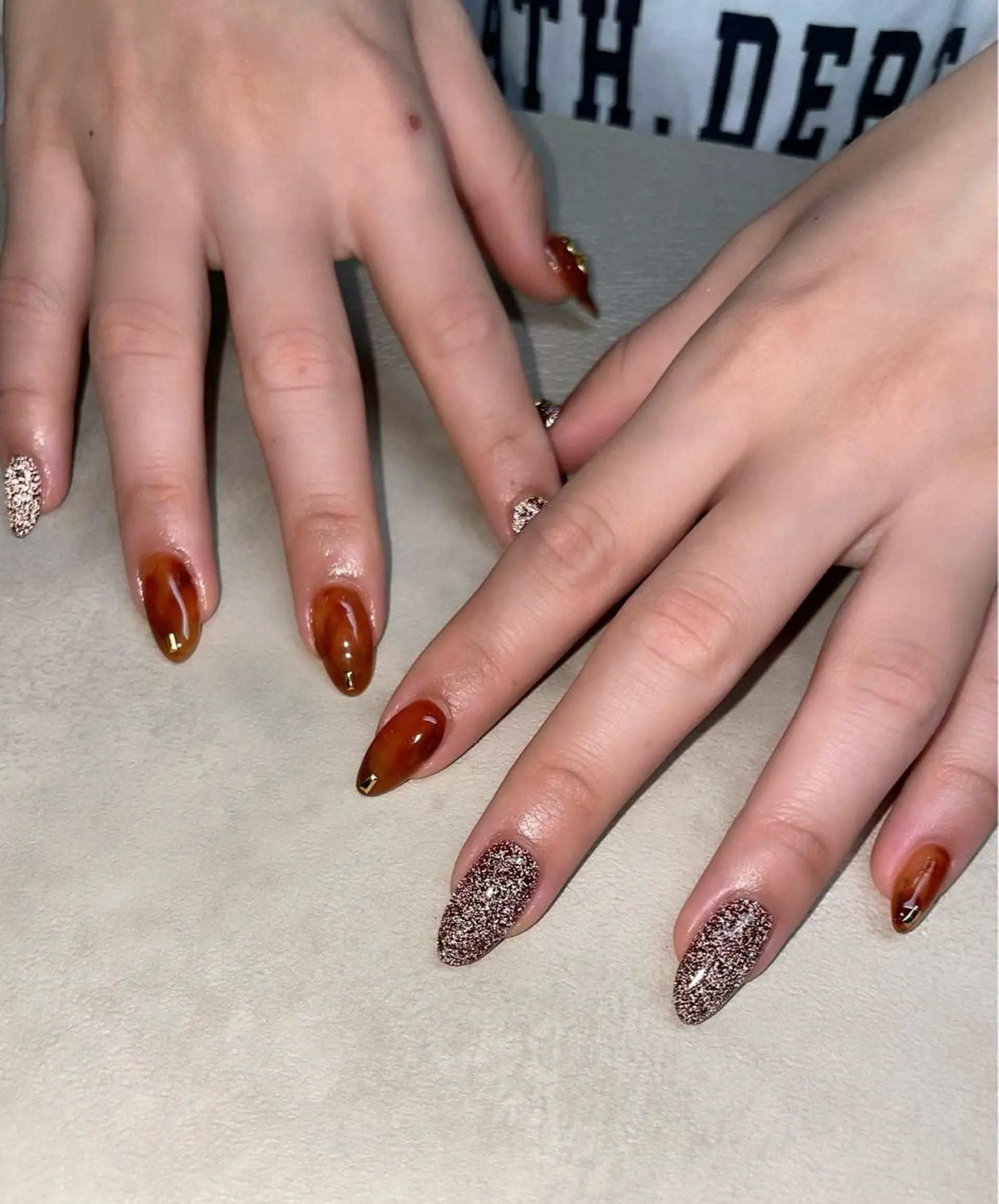 ネイル フラッシュネイル ハンドネイル フットネイル Beauty Salon GIGI所属・GIGI AYA🦋のネイルデザイン