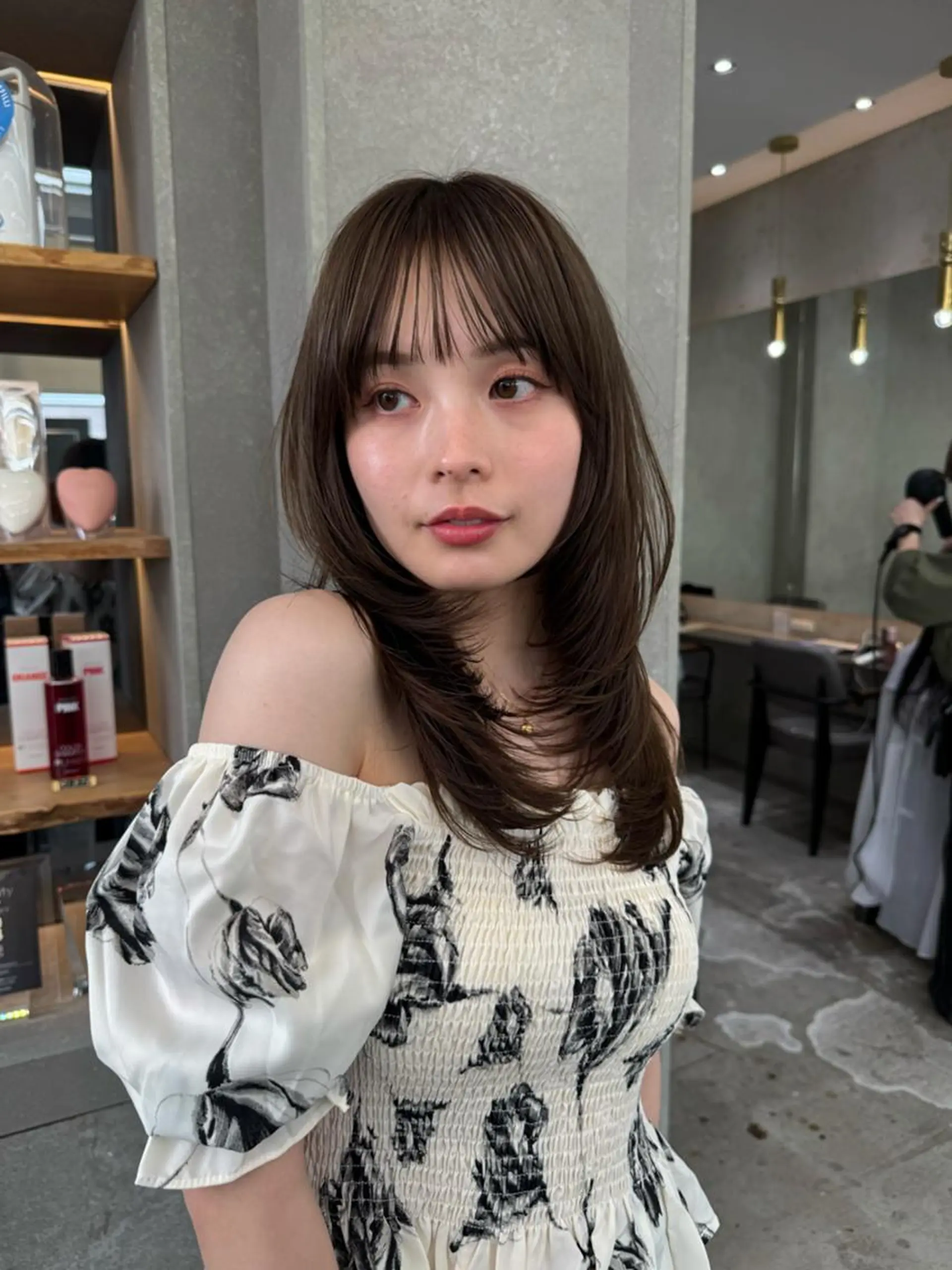 ロング 低ダメージカラー Yoshidaのヘアスタイル