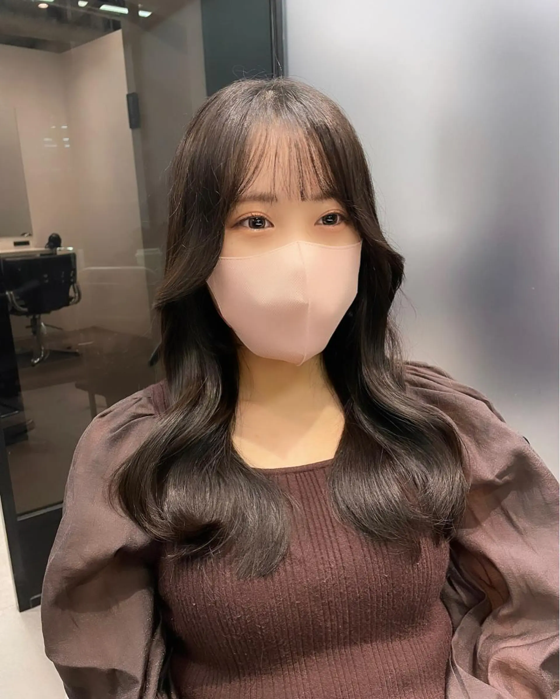 ミディアム カラー INTRO.by Fi-Ne所属・韓国ヘア 店長NEGIのヘアスタイル