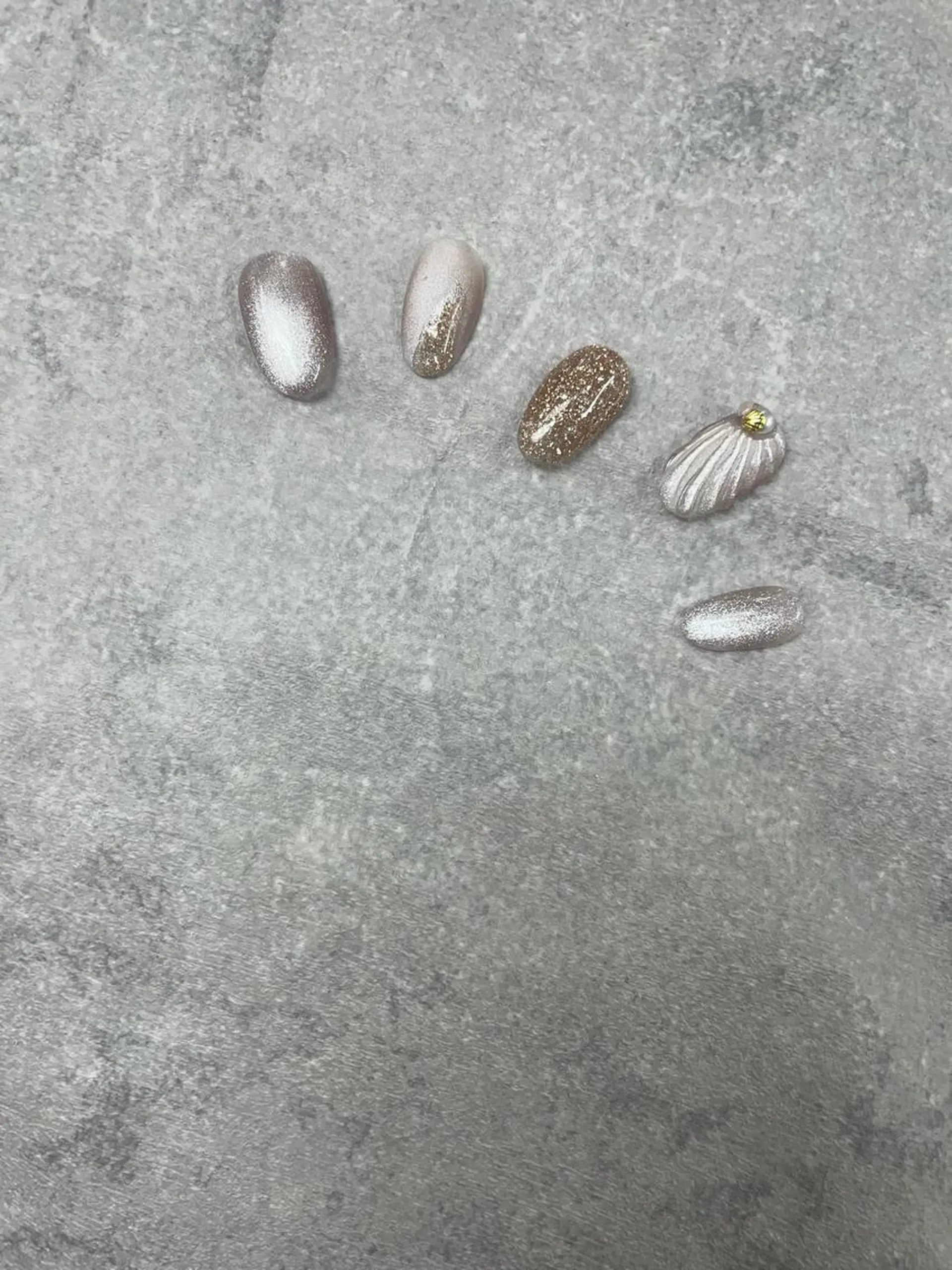 ネイル マグネットネイル ハンドネイル ハンドケア FASTNAIL PLUS 新宿店のネイルデザイン