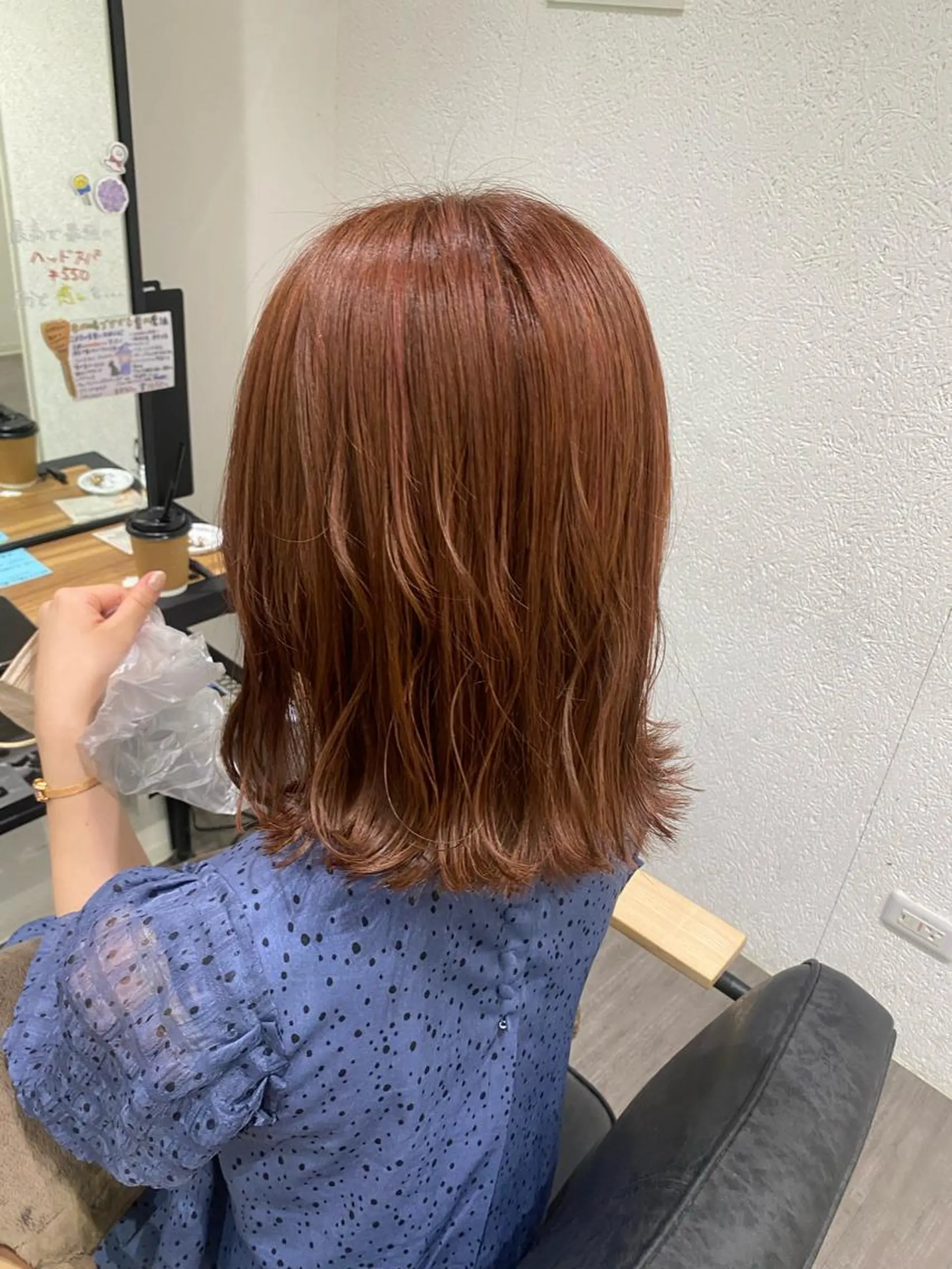ミディアム 片平 帆香のヘアスタイル