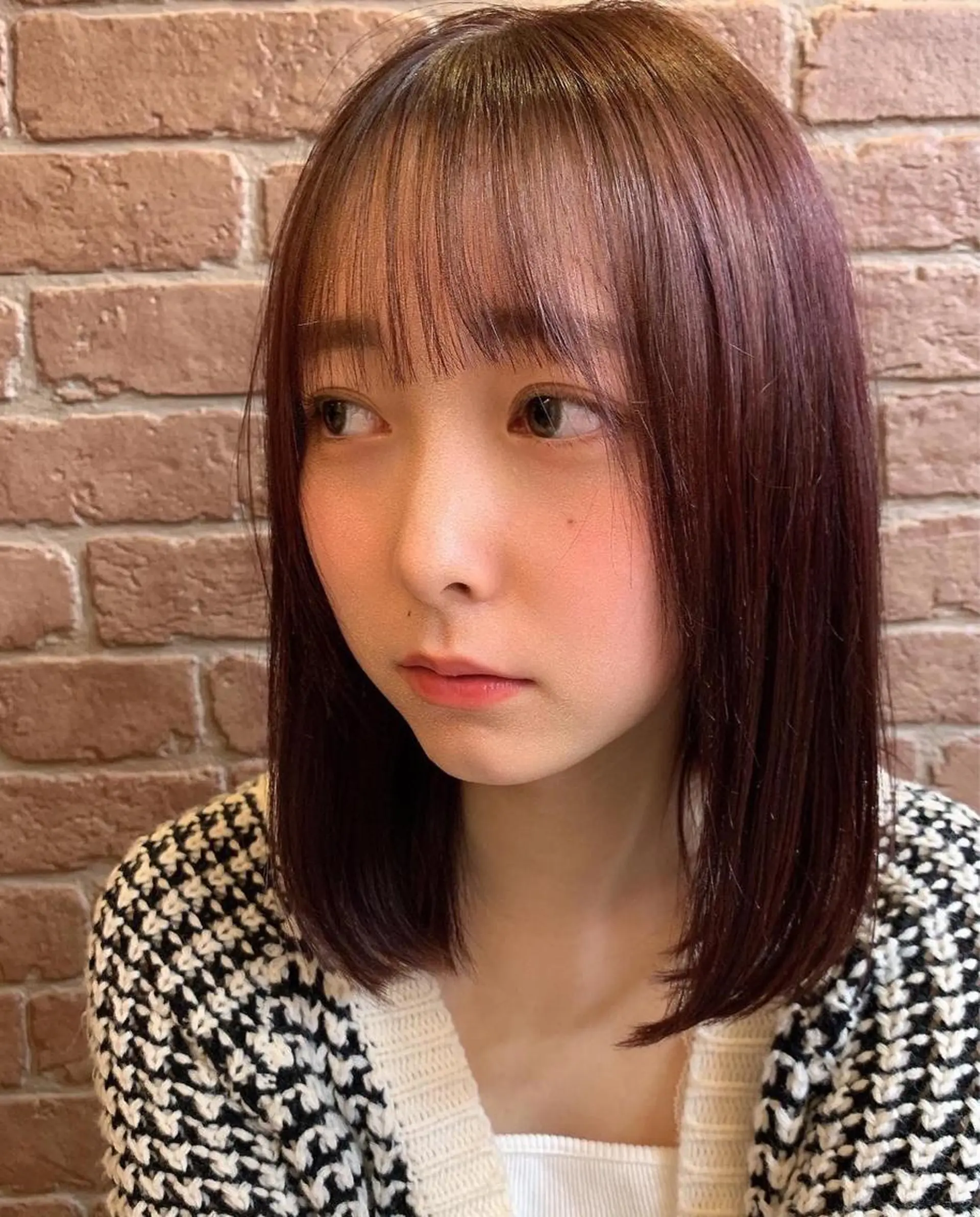 セミロング カラー パーマ ストレートパーマ ヘアカラー トリートメント less仙台所属・美髪専門美容師🏄 kazuレスlessのヘアスタイル