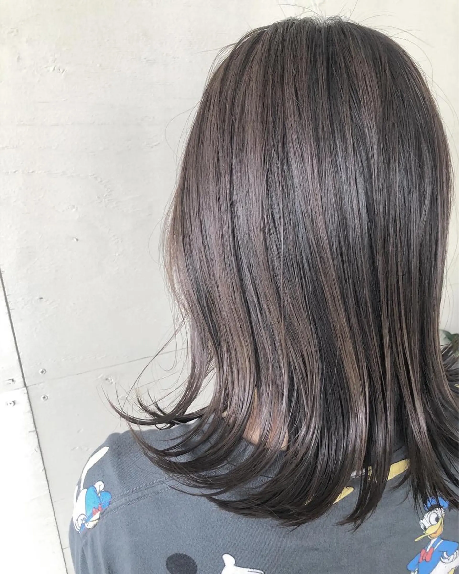 ミディアム カラー かわさき ともやのヘアスタイル