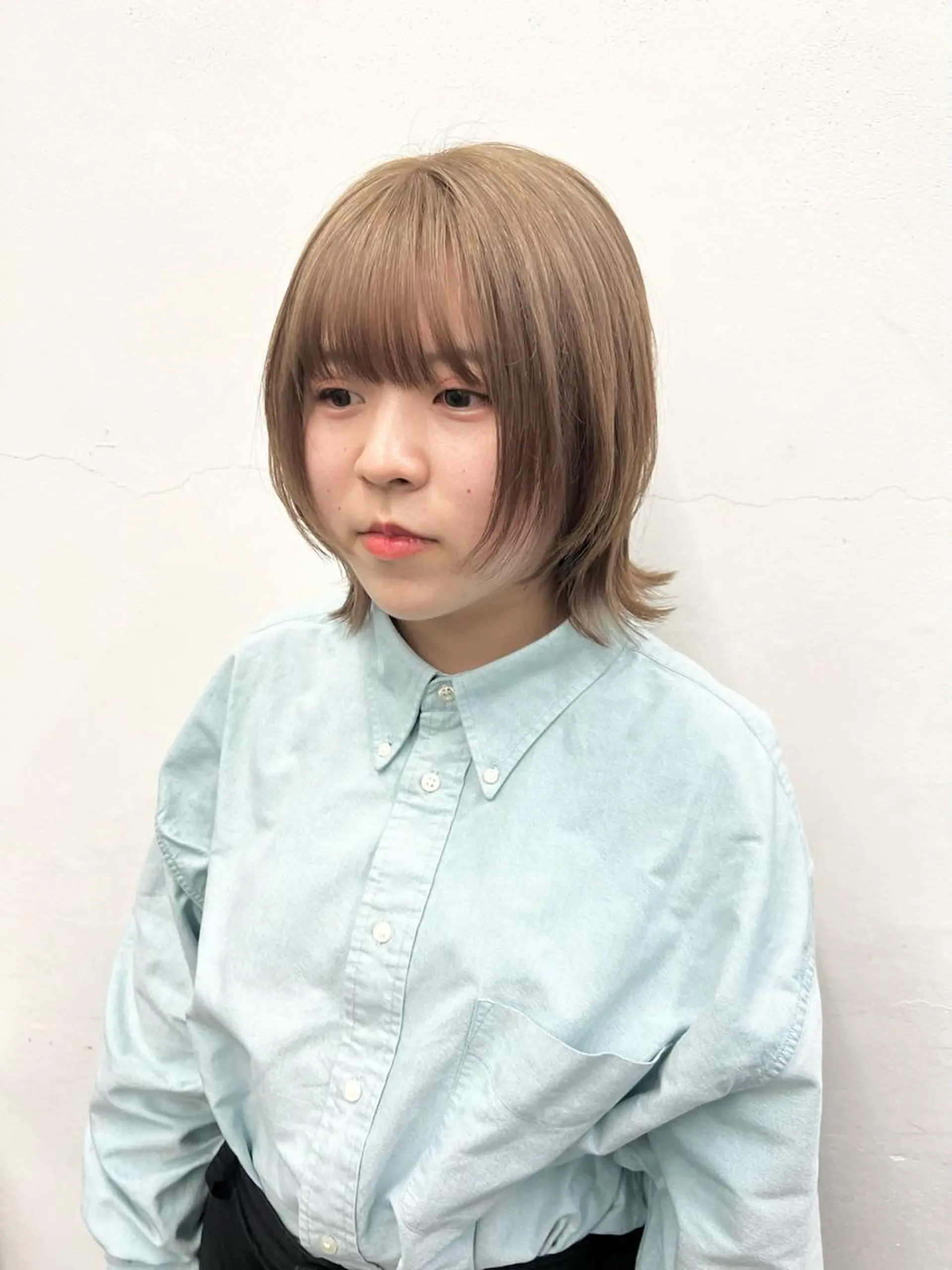 ミディアム カット ヘアカラー トリートメント HARU//原宿🤍 リピート率NO.1のヘアスタイル