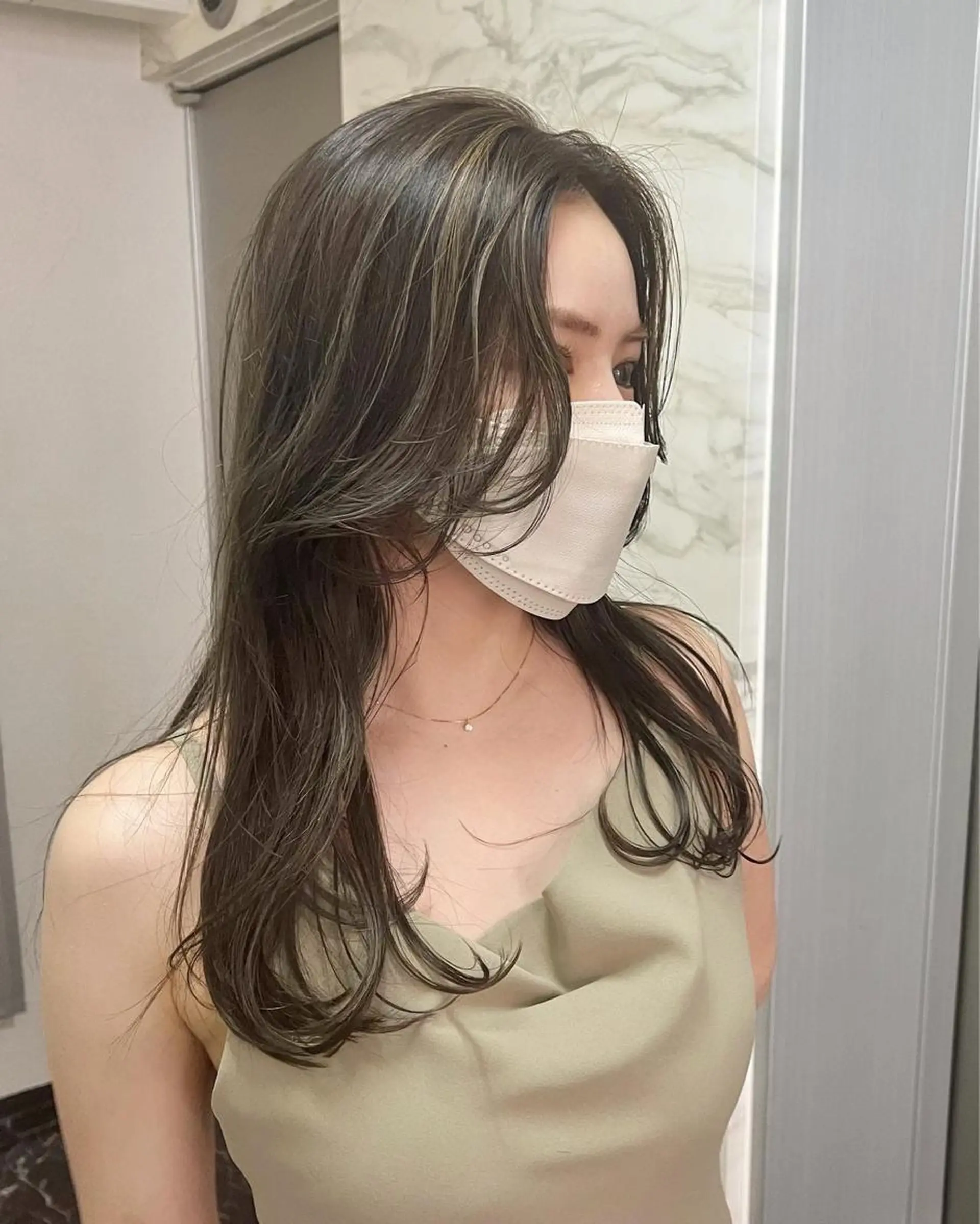 ロング カラー 髪質改善period.所属・いしかわまい🎀 髪質改善特価サロンのヘアスタイル