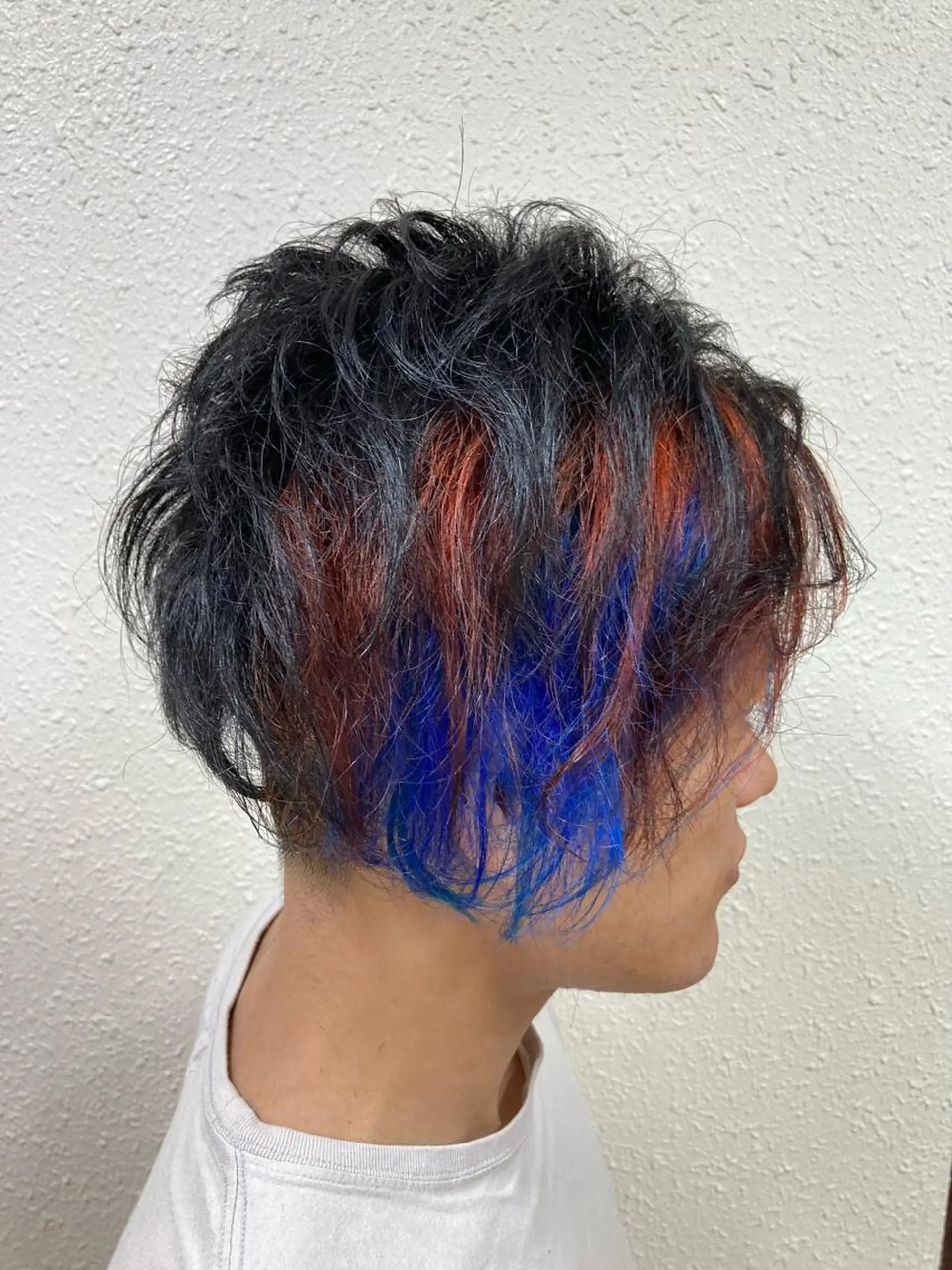 ショート カラー メンズ カット ヘアカラー FUGO harajuku所属・FUGO原宿【代表】 髪質改善/イイヌマのヘアスタイル