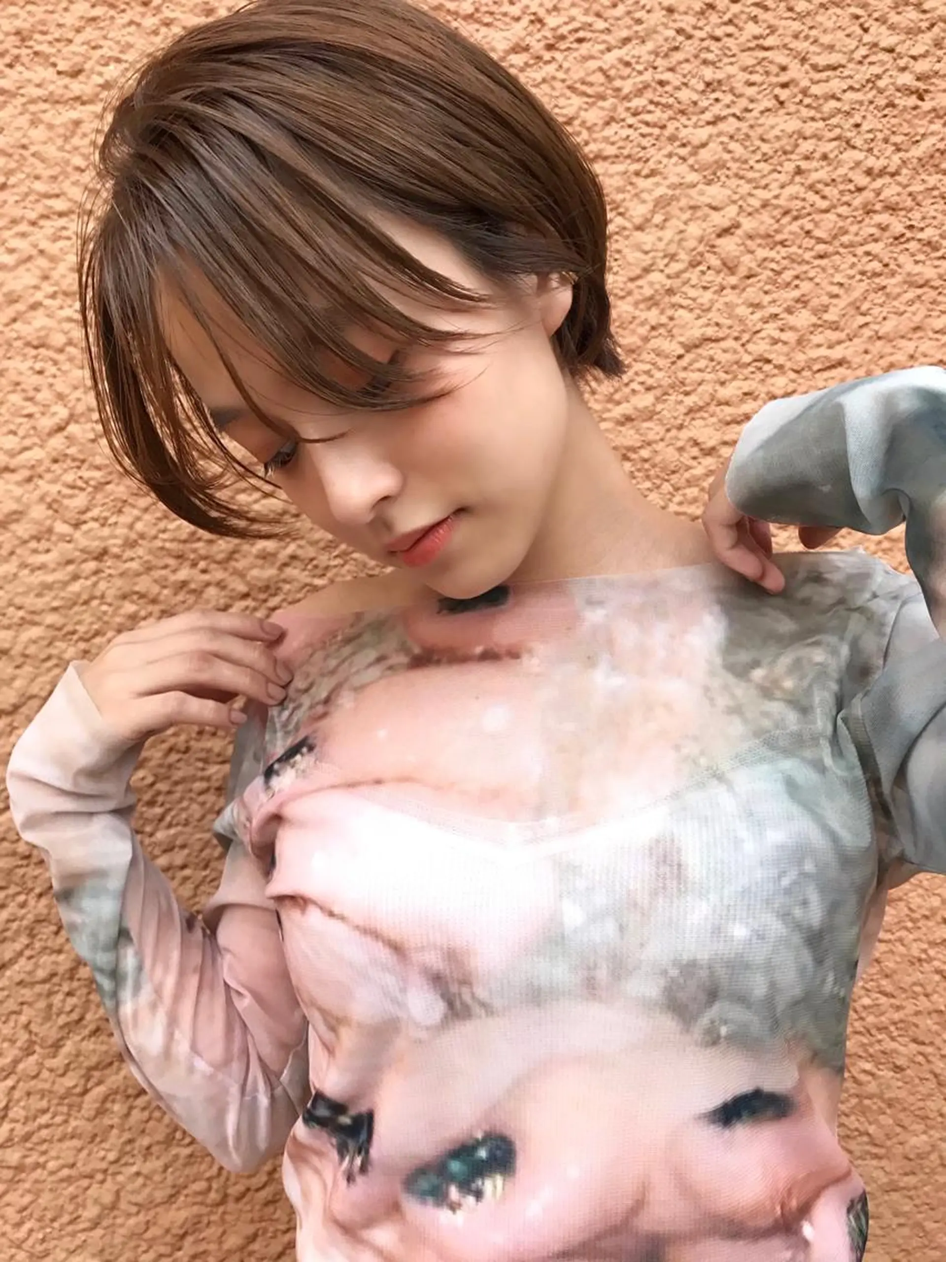 ショート カラー ニュアンスヘア☆樋口 希世☆のヘアスタイル