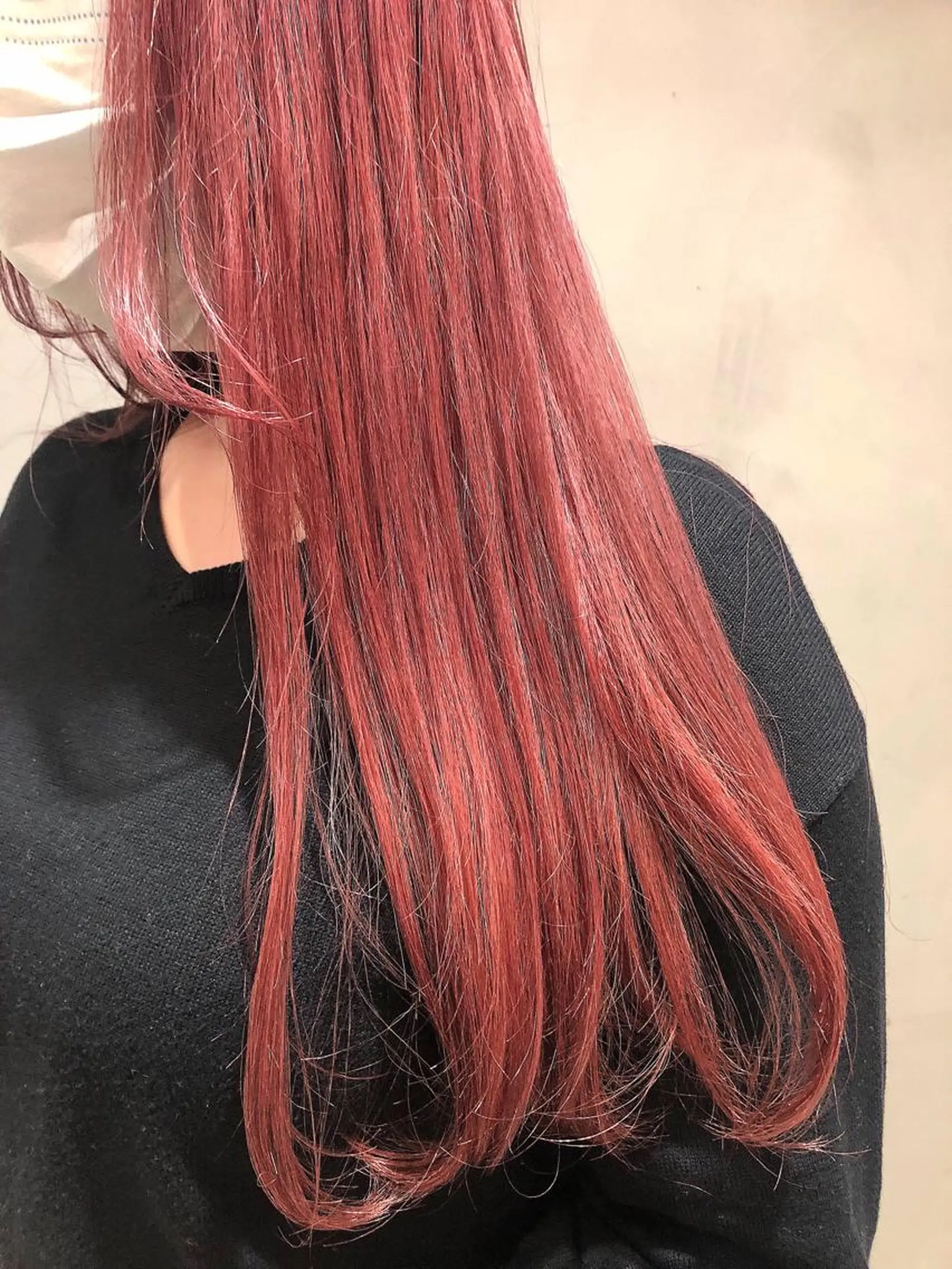 セミロング カラー 圧倒的透明感カラー nana🦕のヘアスタイル