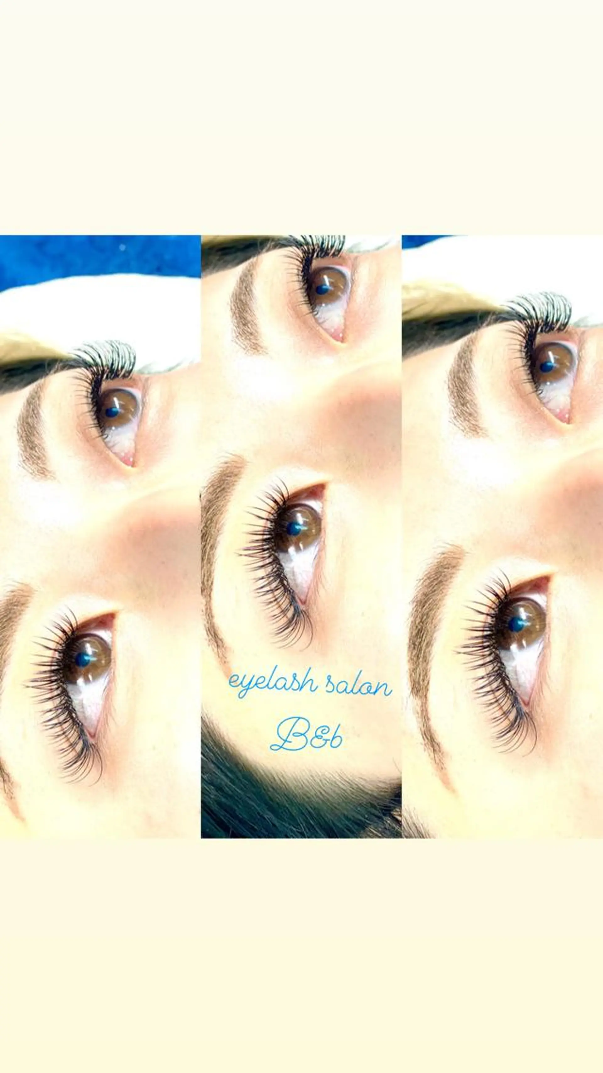 マツエク・マツパ フラットラッシュ B&b ビーアンドビーのマツエク・マツパデザイン