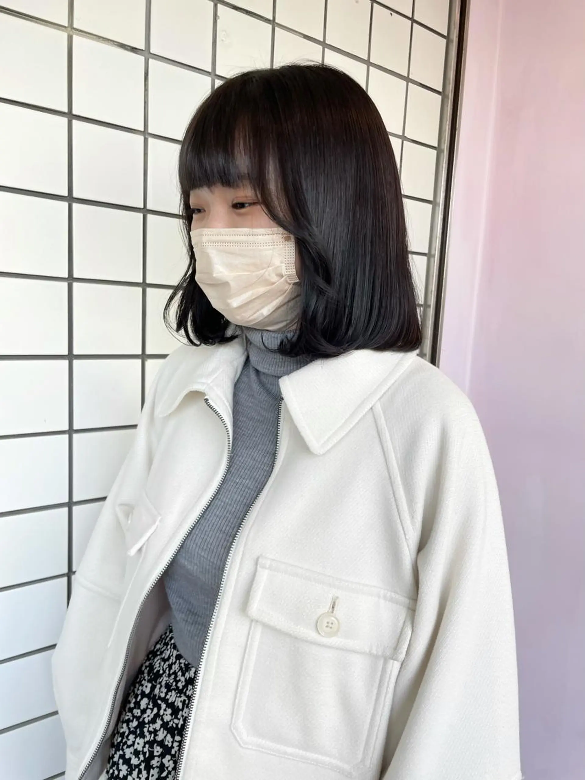 ミディアム カラー イルミナカラー 心斎橋/ブリーチ minamiのヘアスタイル