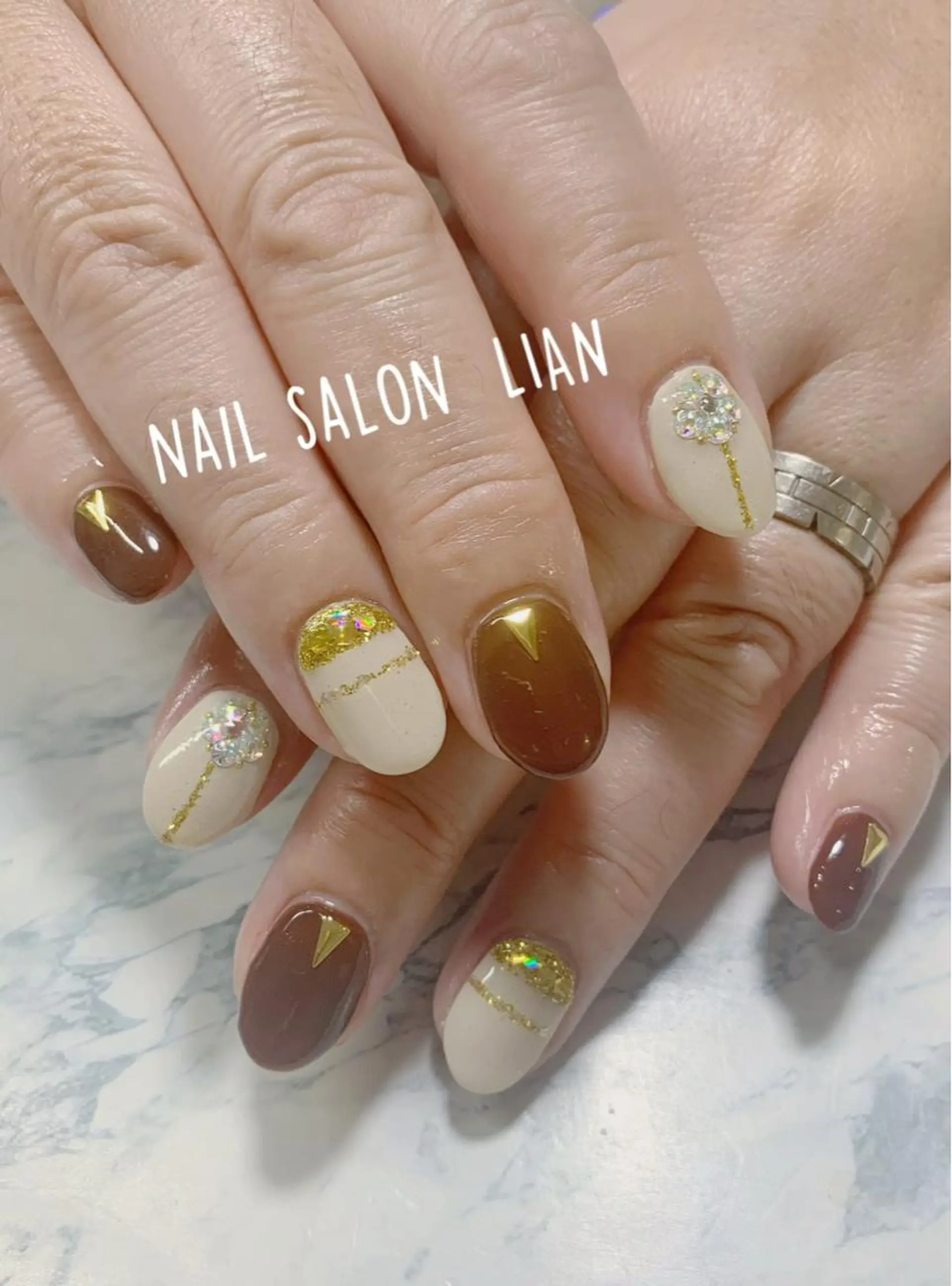 ネイル ハンドネイル NailSalon LiAnのネイルデザイン
