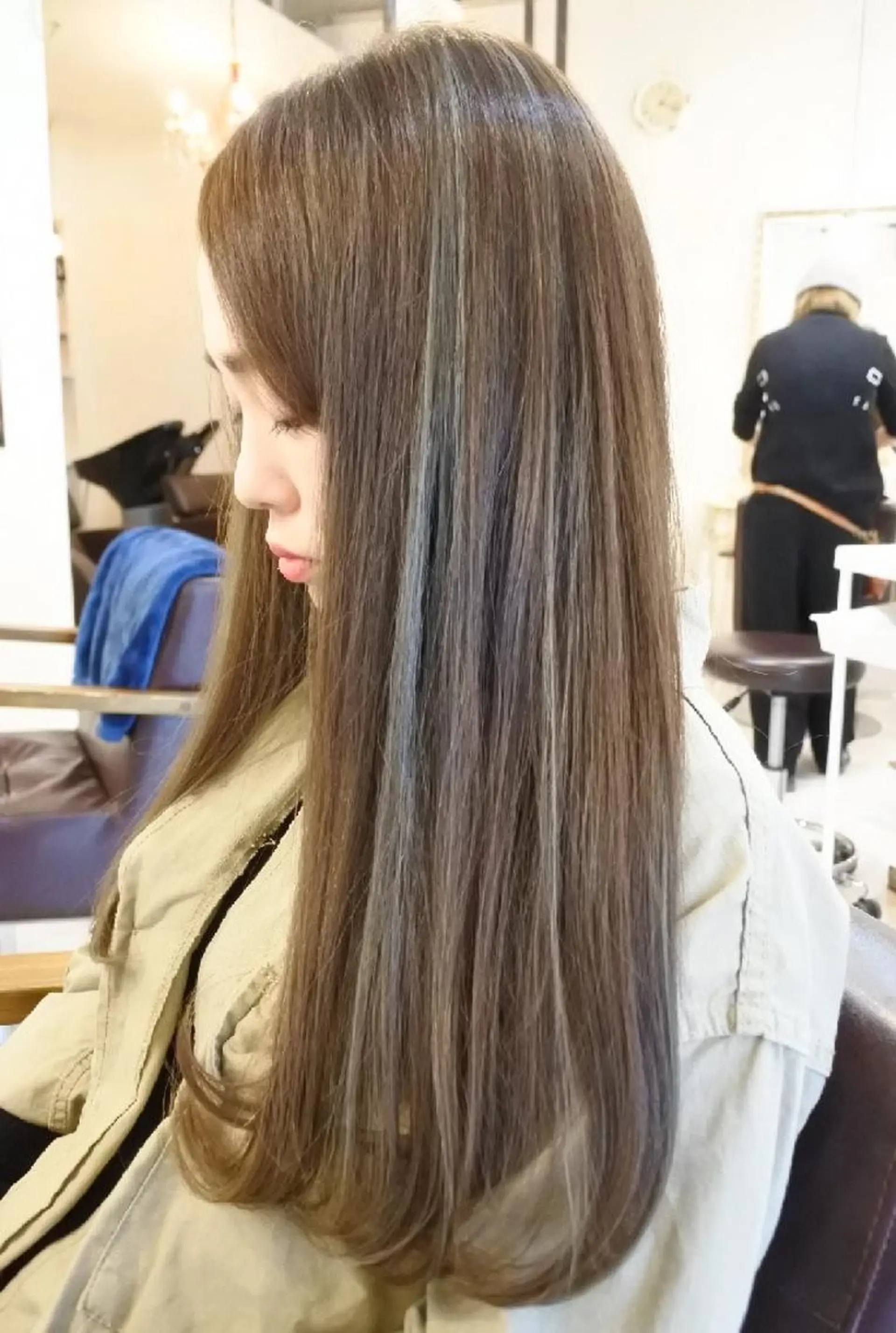 ロング カラー ハイライトカラー ハイライト ロング 田中 愛奈のその他イメージ