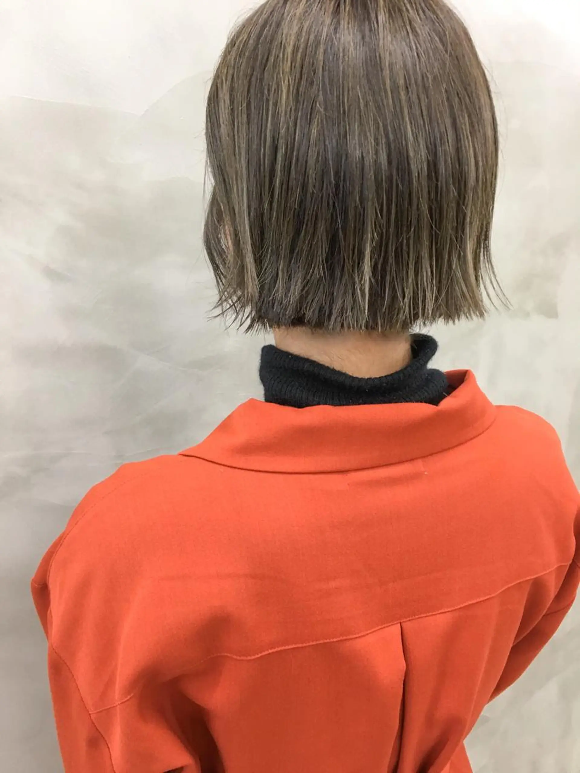 カラー グレージュ ハイライトカラー ボブ SEED&beauty byFLAT所属・ヘッドスパ (女性限定)🍋モエのヘアスタイル