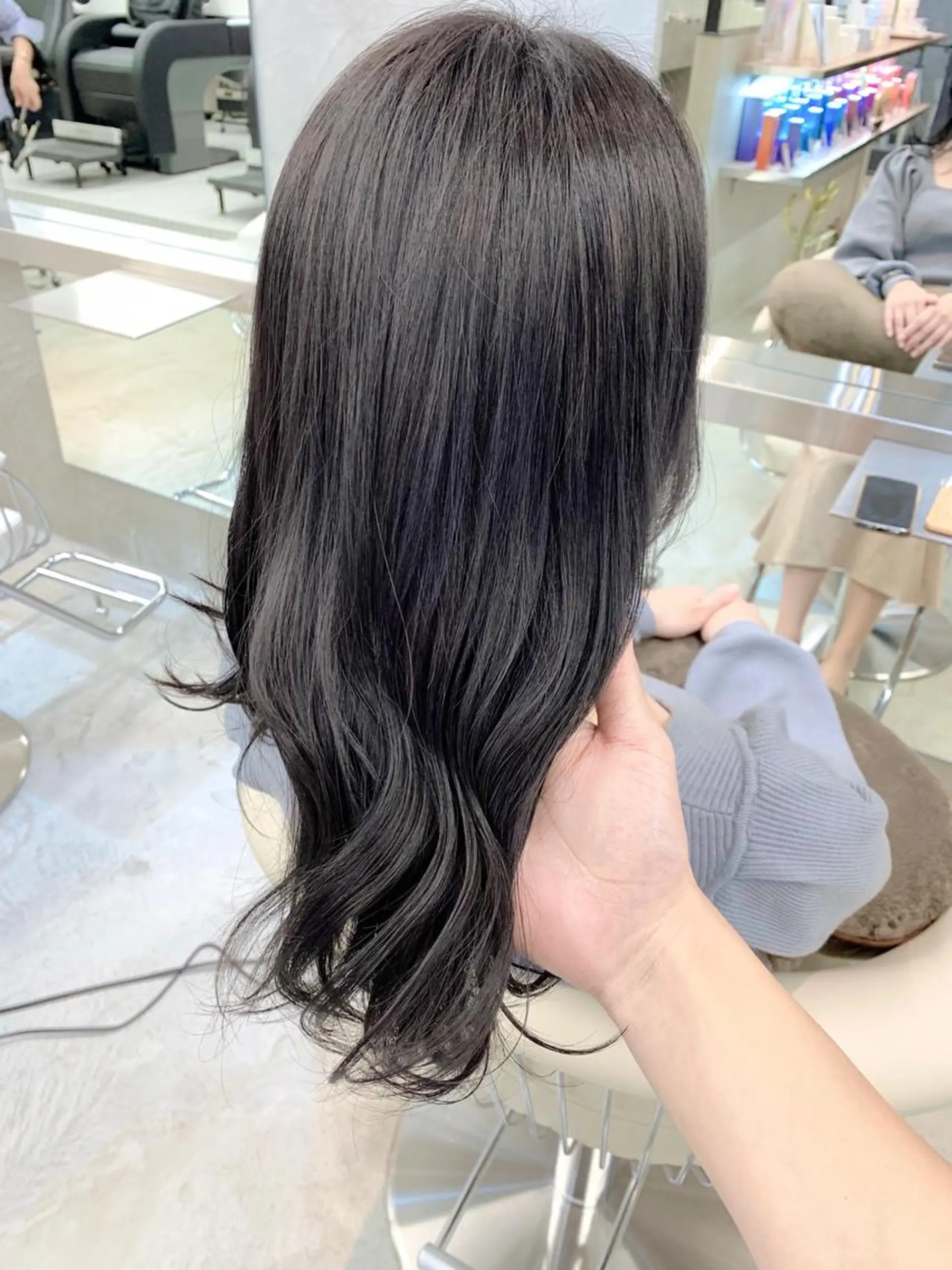 セミロング カラー カット ヘアカラー トリートメント 樫原裕二 /柔らかいカラーのヘアスタイル
