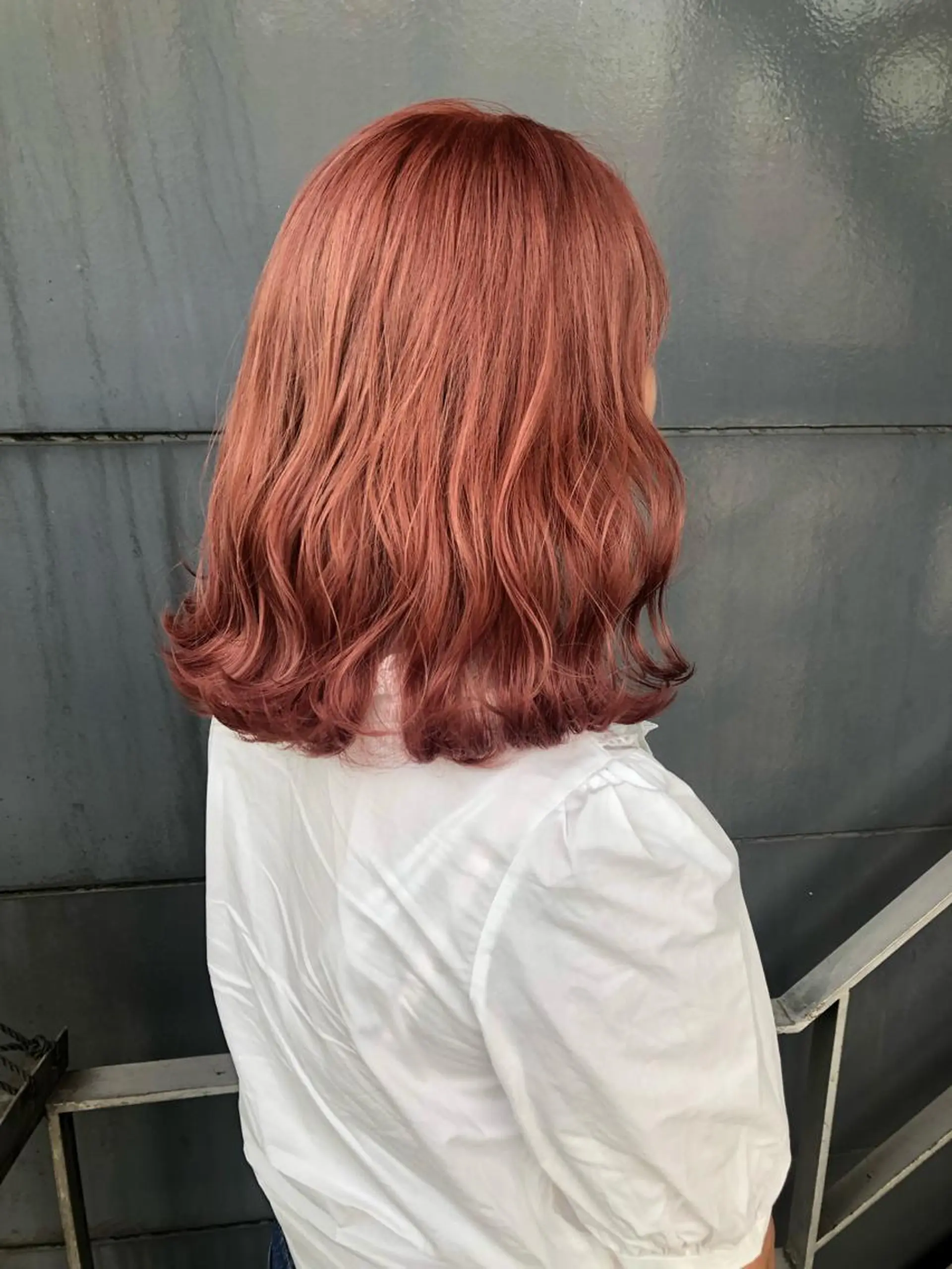 ミディアム カラー ピンクカラー 女性リピ90%🍨 🩷佐藤みずきのヘアスタイル