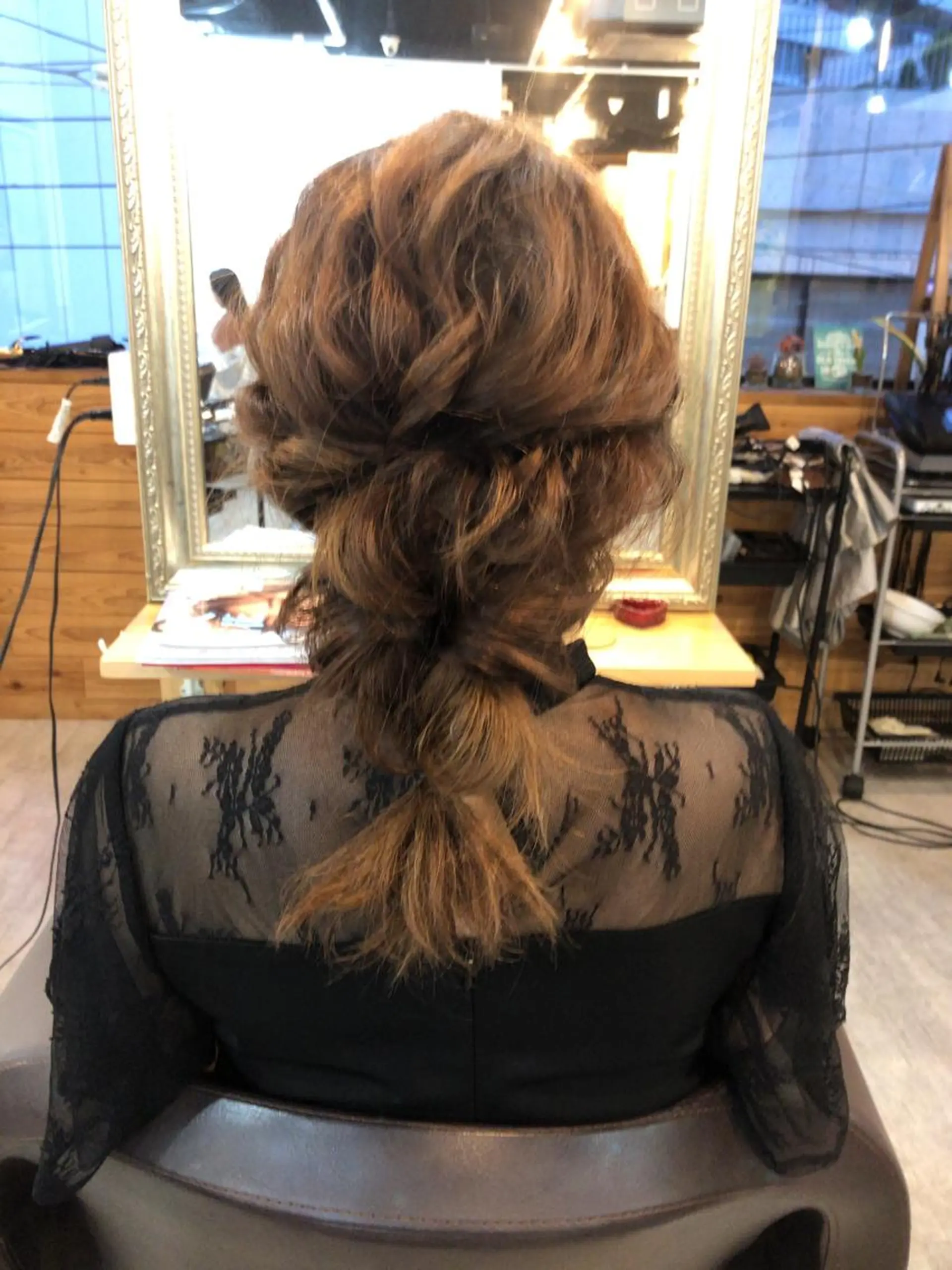 ミディアム ✨艶感/透け感✨Sherry所属・艶髪/ハイトーン Sherryのヘアスタイル