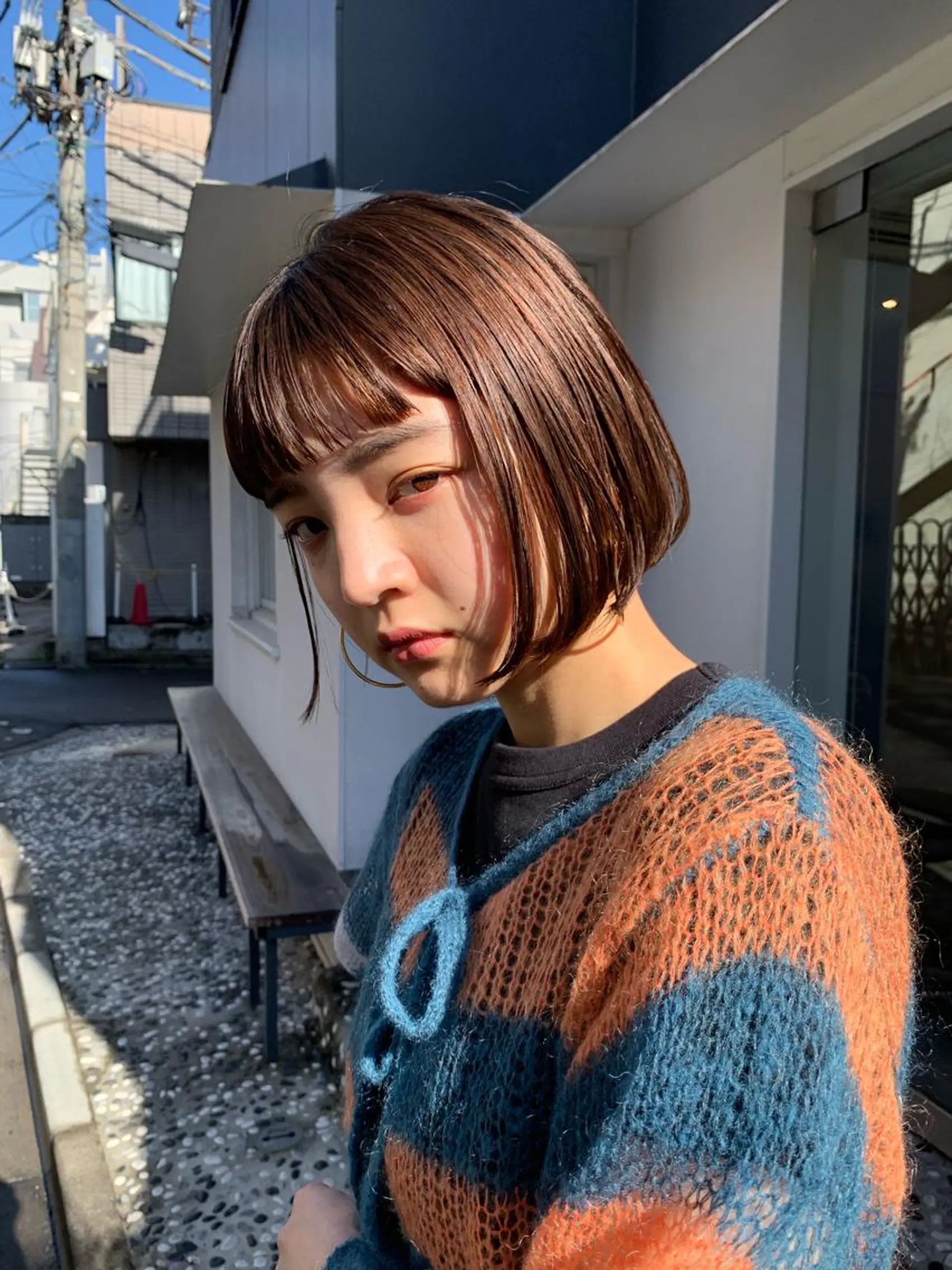 ショート ボブ 住本 大明のヘアスタイル
