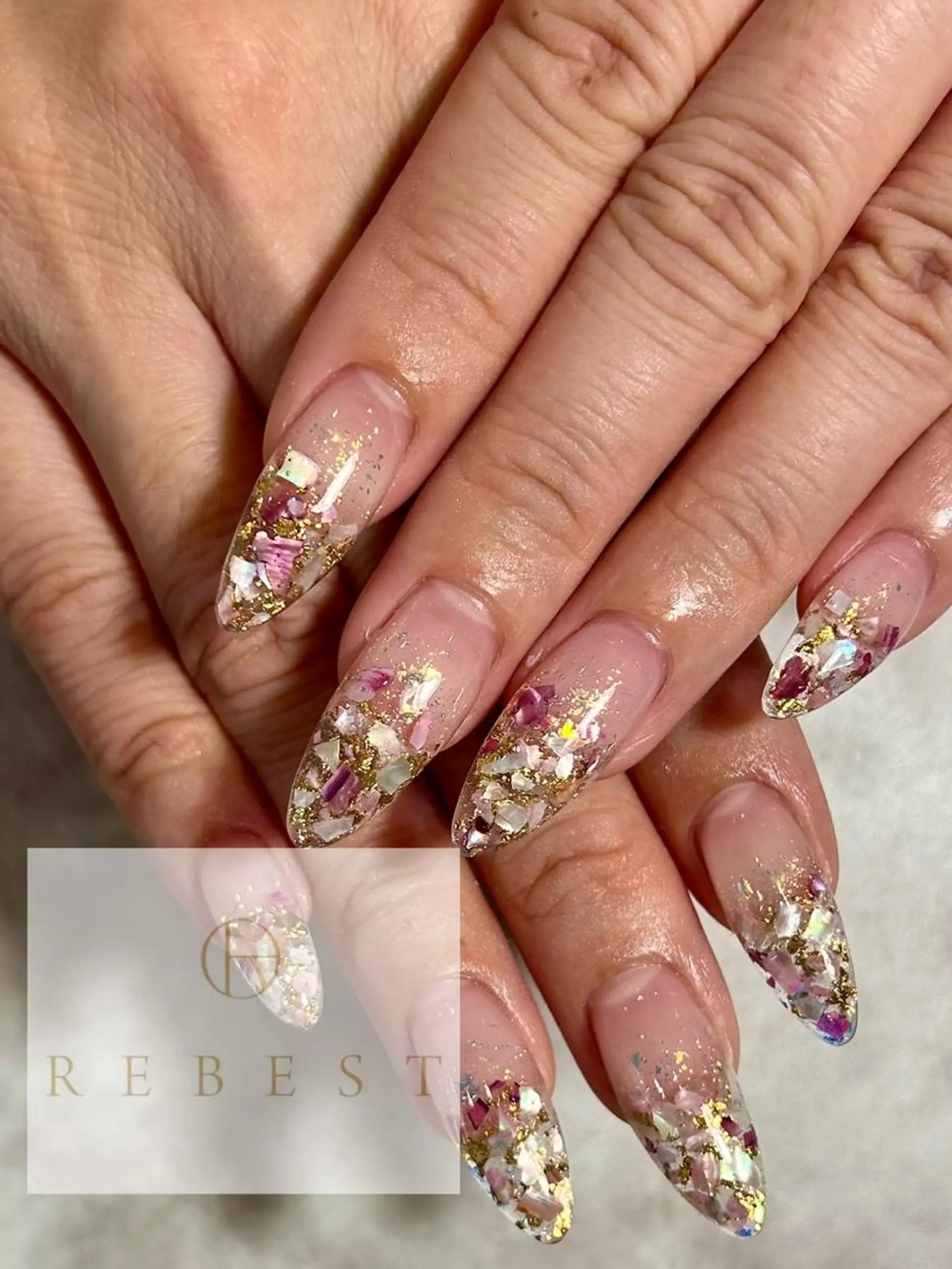 ネイル 天王寺ネイル REBESTのネイルデザイン