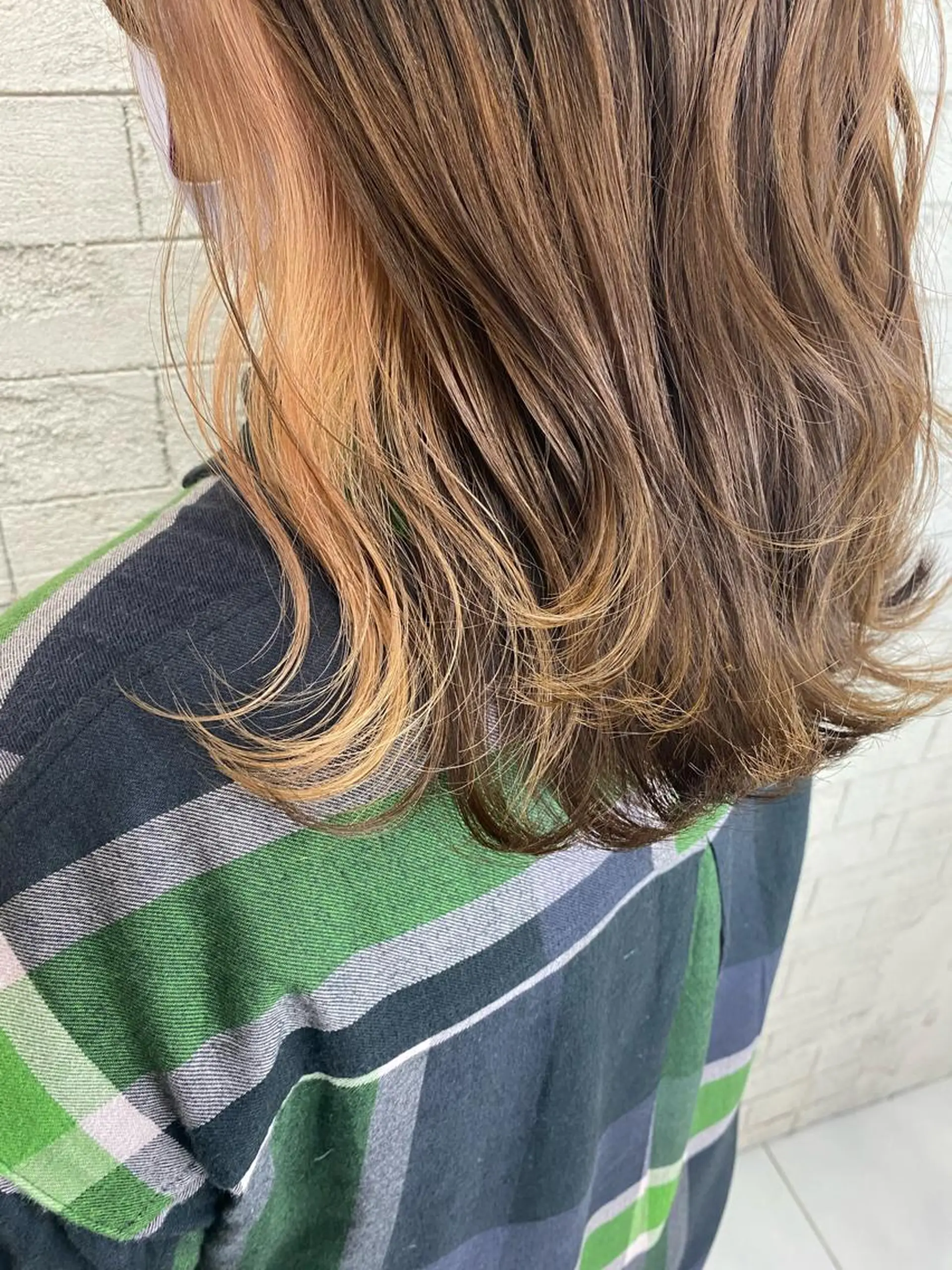 ミディアム カラー ヘアカラー トリートメント ヘアセット Eleanor立川北口所属・🦋YUI 髪質改善 ブリーチ 着付け🦋のヘアスタイル