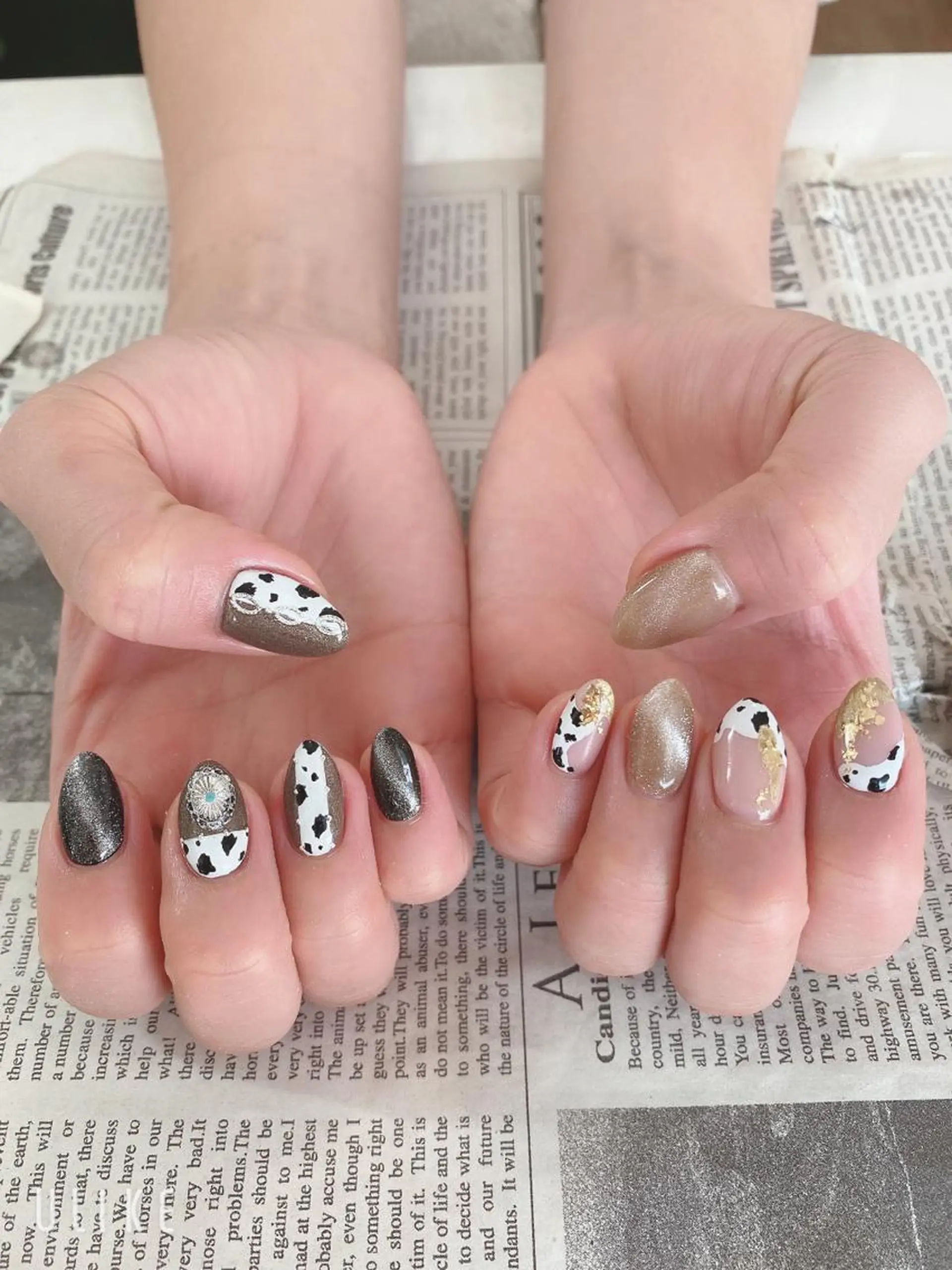 ネイル ハンドネイル ハンドケア 森山 舞のネイルデザイン