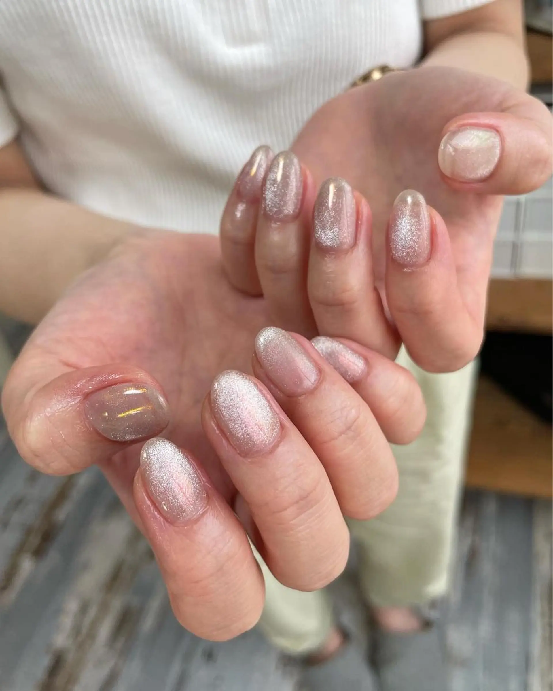 ネイル ハンドネイル 𝑡𝑖𝑎𝑚𓂃 きむらゆきののネイルデザイン