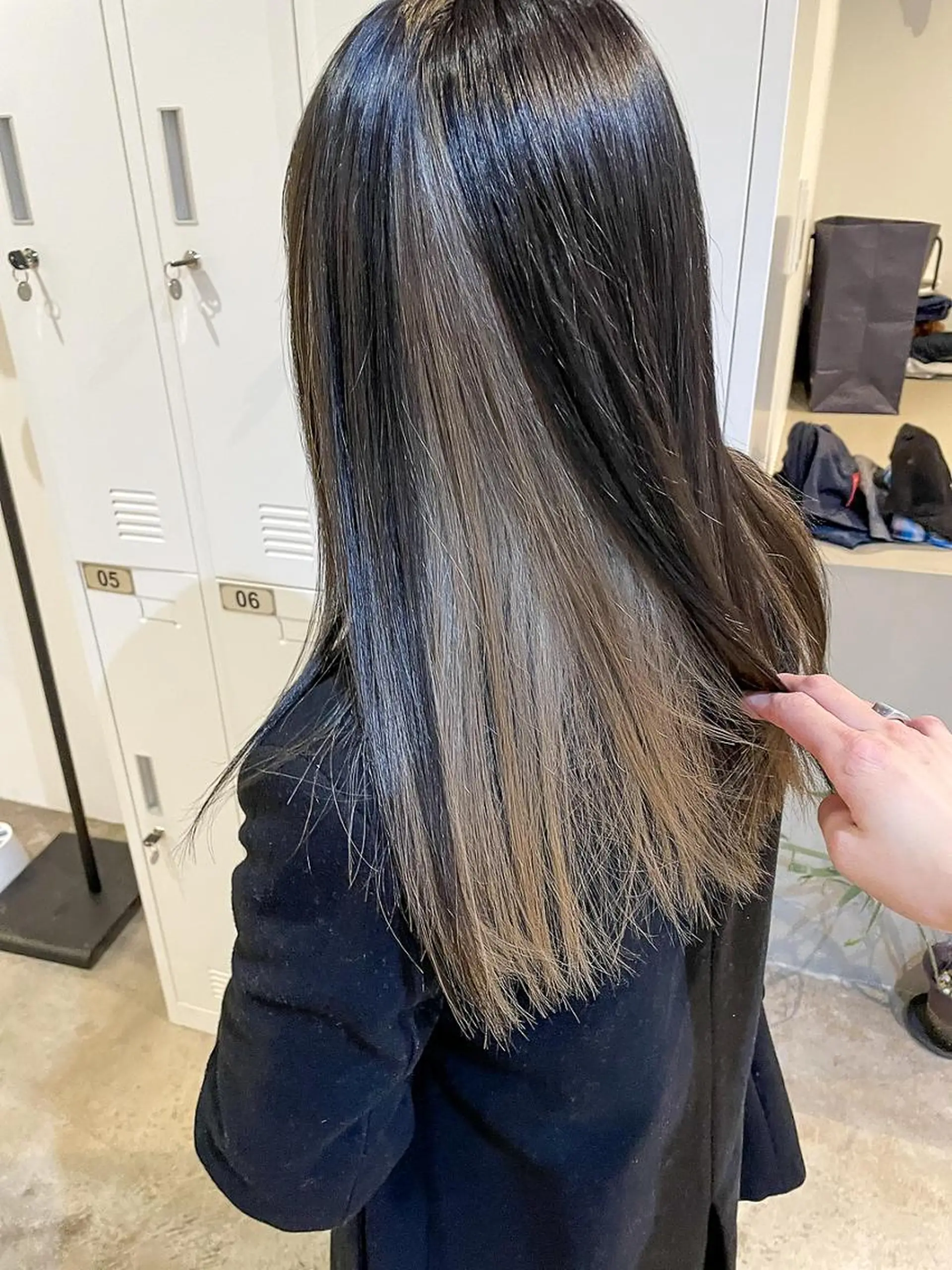 ミディアム カラー ショートボブ ミディアムパーマ アディクシーカラー ブリーチ ブロンド ヘアカラー トリートメント CEINE【セーヌ】 三軒茶屋のヘアスタイル