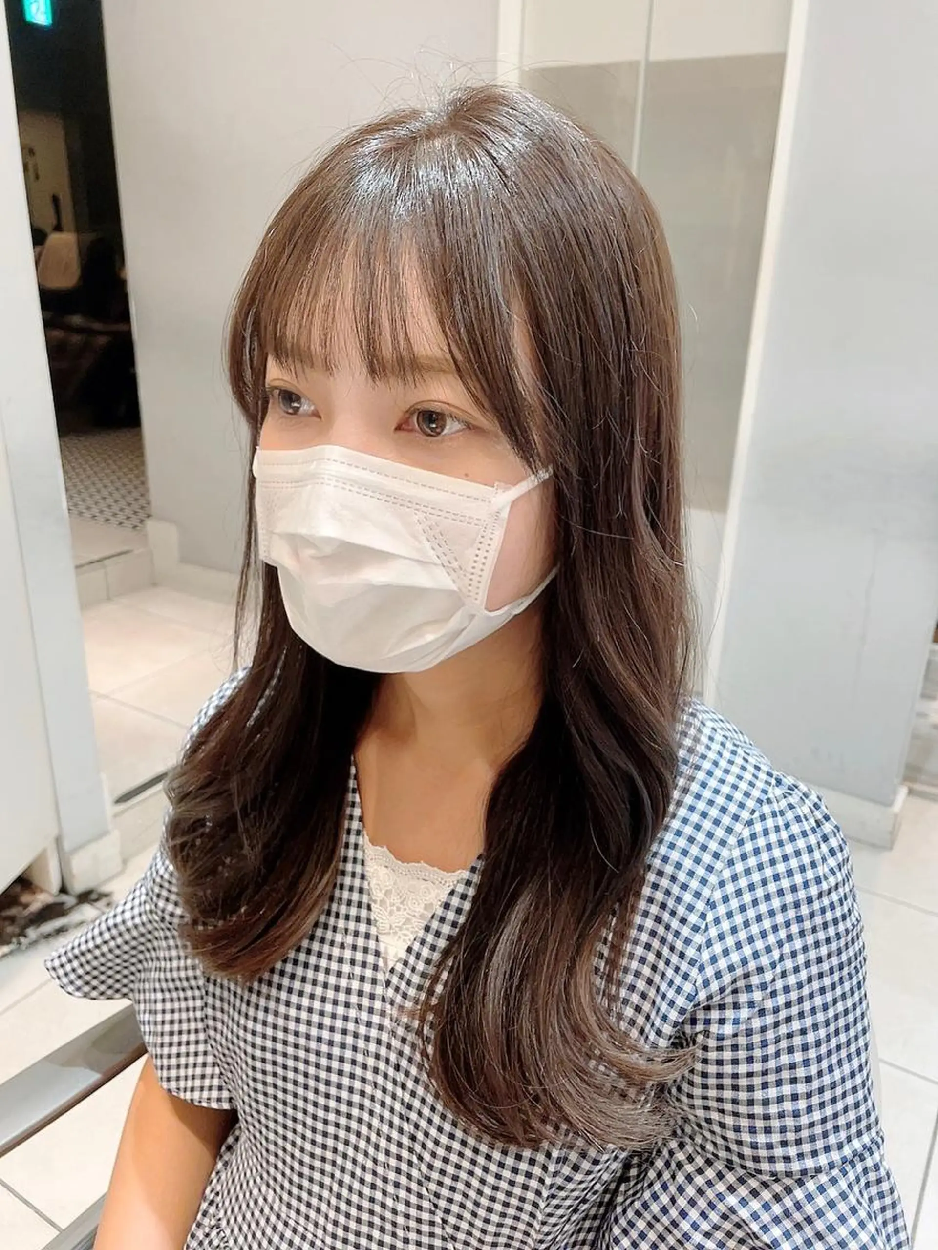 カラー 透明感カラー グレージュ ハイライトカラー カット ヘアカラー トリートメント 🦖鶴岡香純🦖 産休中のヘアスタイル