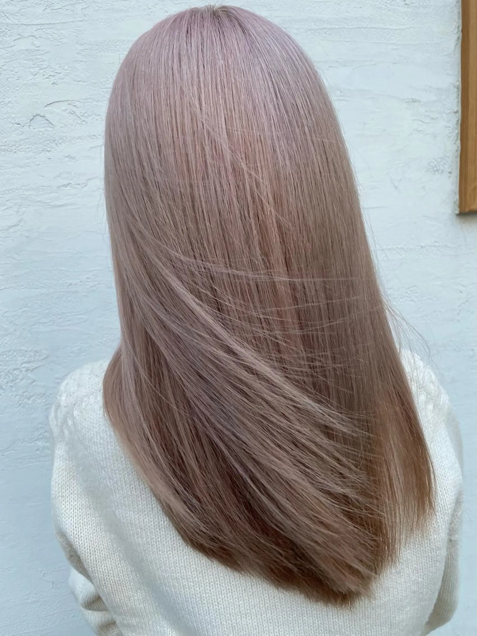 ロング カラー ブリーチ ヘアカラー トリートメント 千 田のヘアスタイル