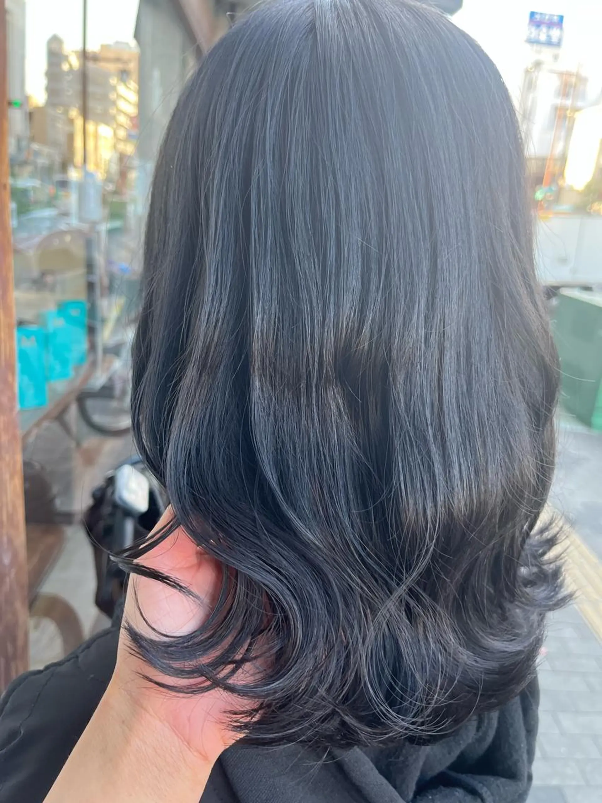 ミディアム ヘアカラー 友松 世奈のマツエク・マツパデザイン