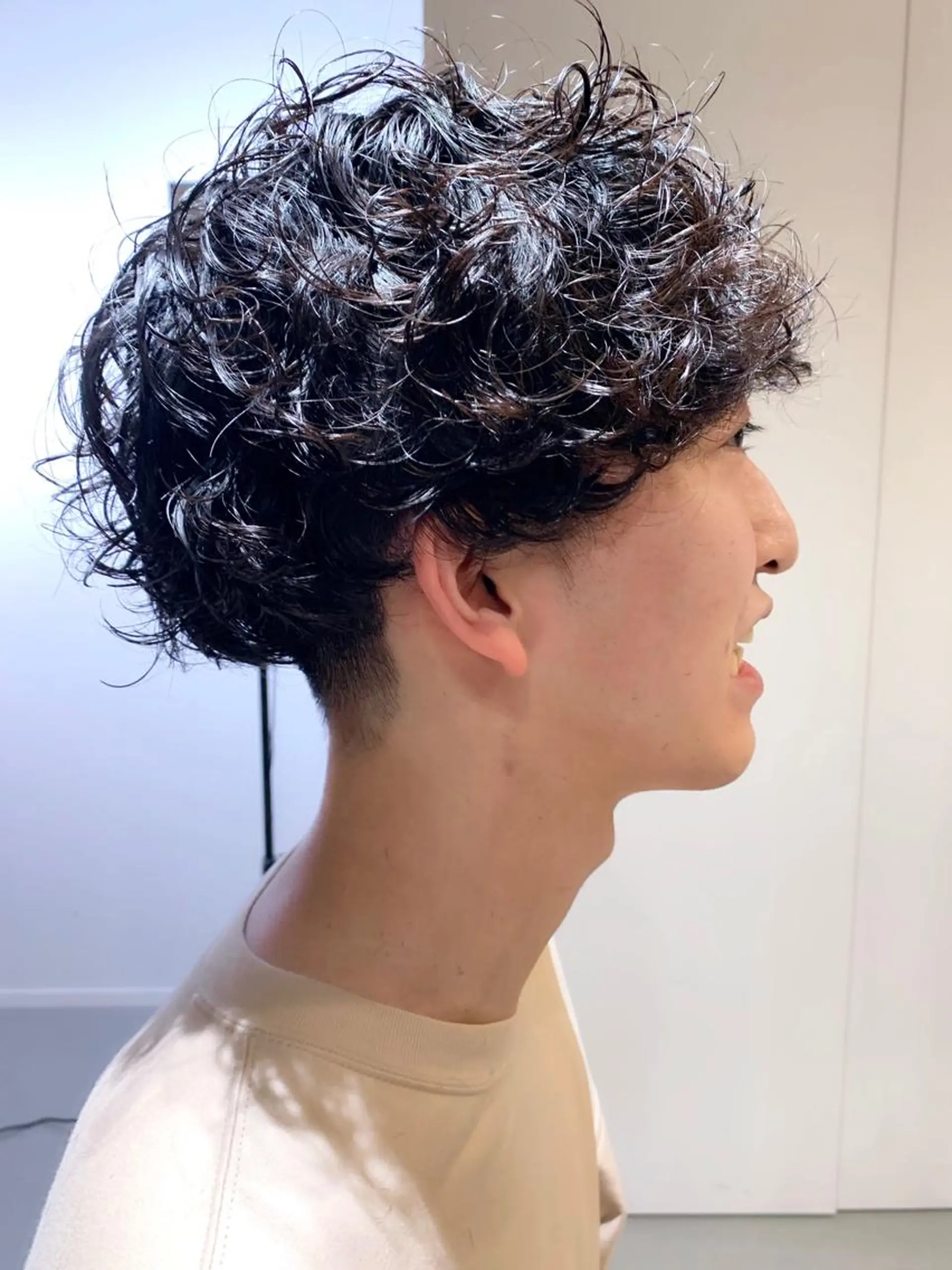 ショート パーマ スパイラルパーマ tension 【テンション】のヘアスタイル