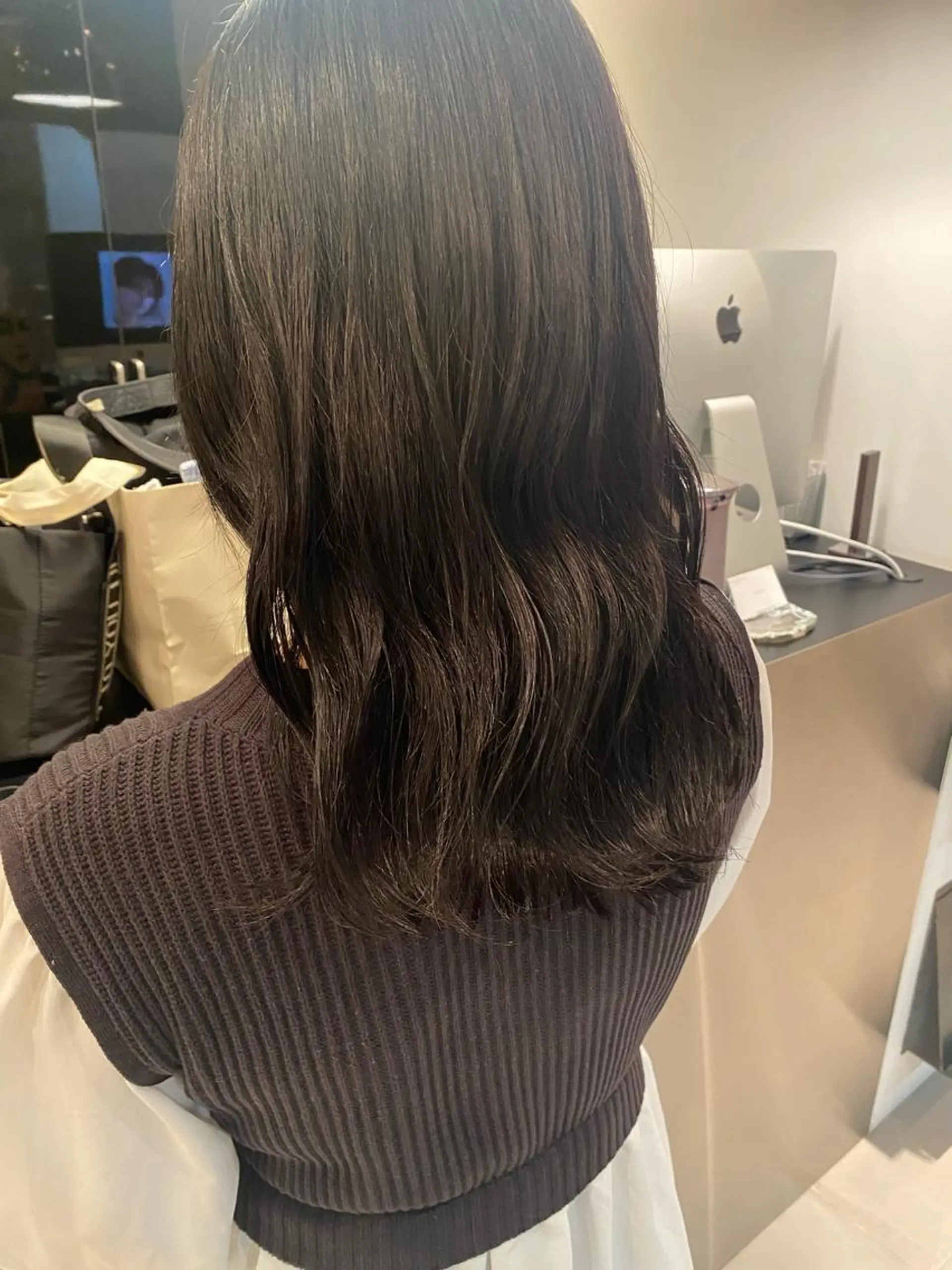 セミロング カラー ヘアカラー riria/ボブ /ブラウンカラー🎀のヘアスタイル