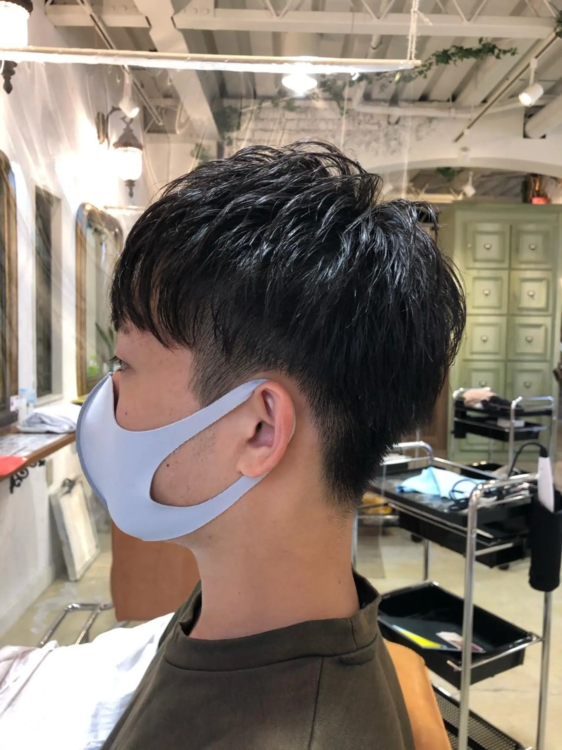 パーマ メンズ レイヤー/髪質改善 /YUUKI/船橋のヘアスタイル