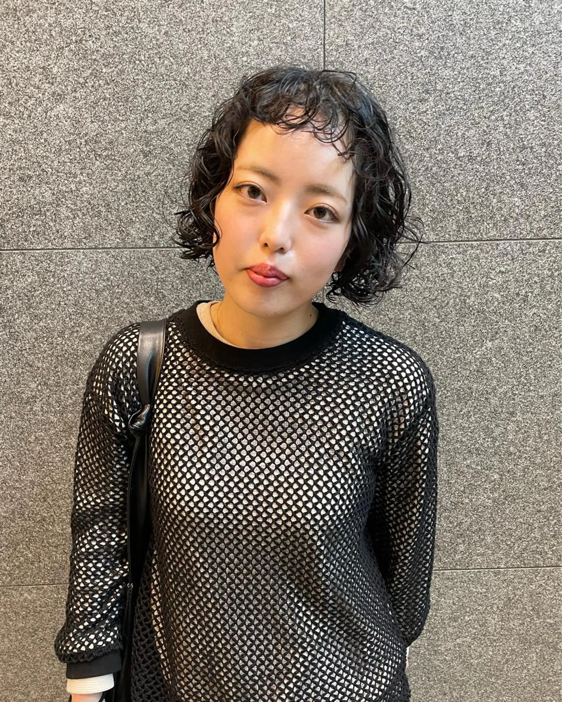 ミディアム カラー パーマ ヘアアレンジ メンズ キッズ ネイル マツエク・マツパ アイブロウ ミディアムパーマ メンズパーマ カット パーマ トリートメント tatsumi/ボブ ウルフ/レイヤーのヘアスタイル
