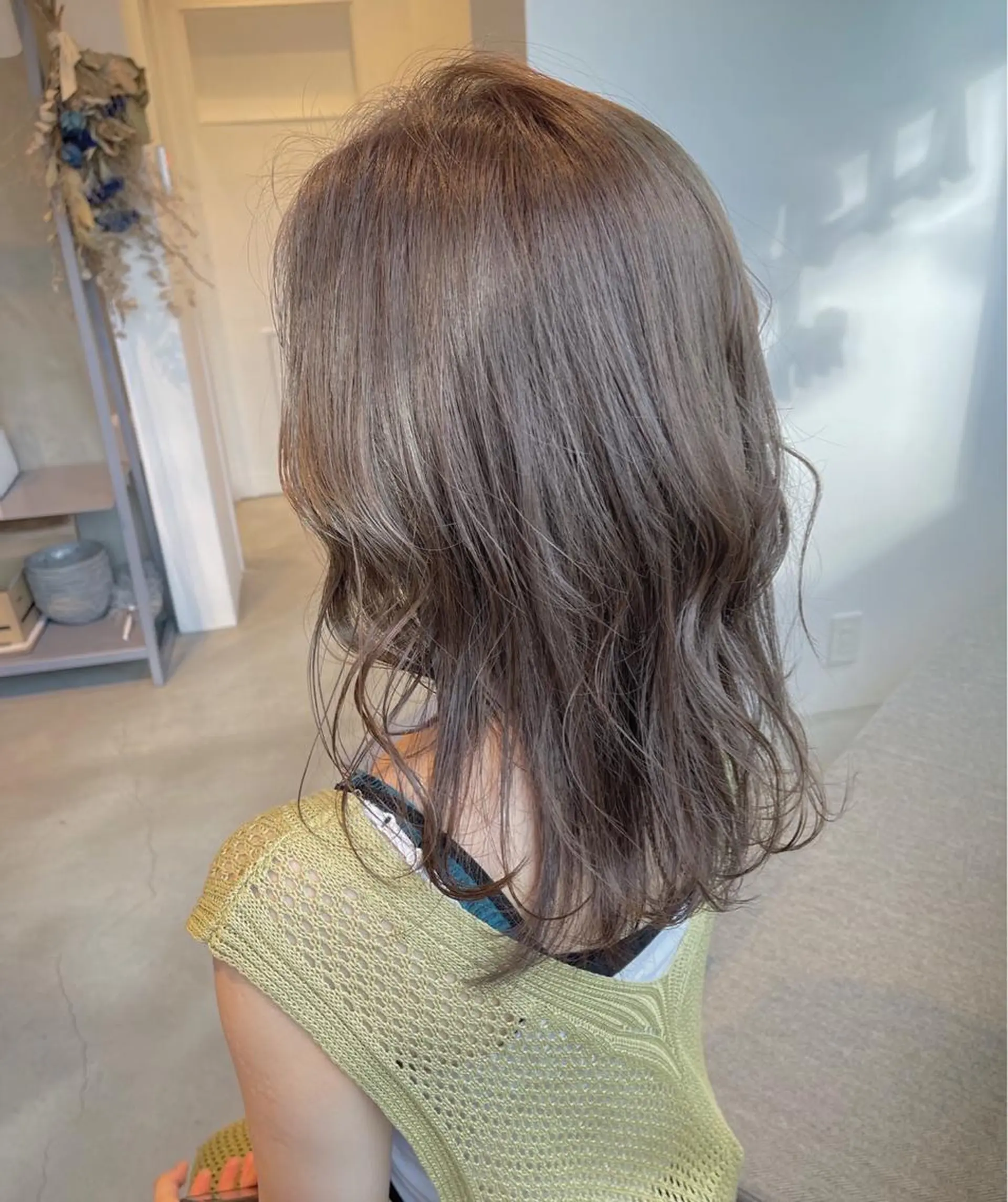 ミディアム 桐畑 周のヘアスタイル