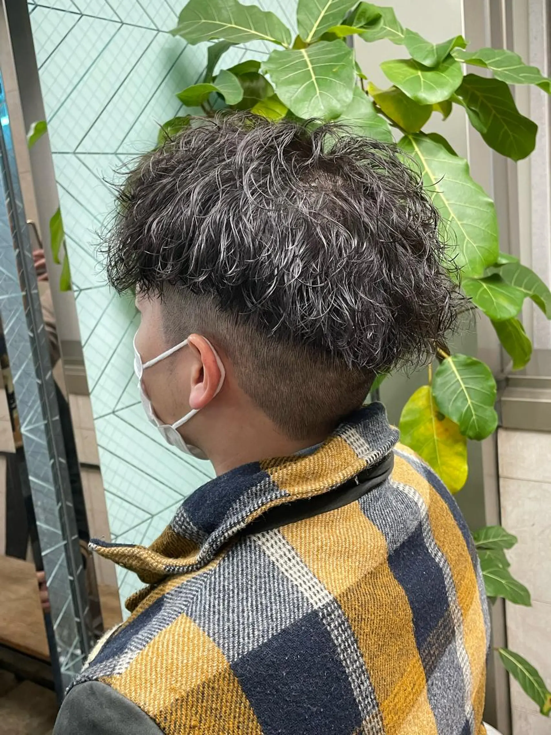 パーマ メンズ カット パーマ トリートメント Le'a所属・渋谷/フェード/ 國分 翔のヘアスタイル