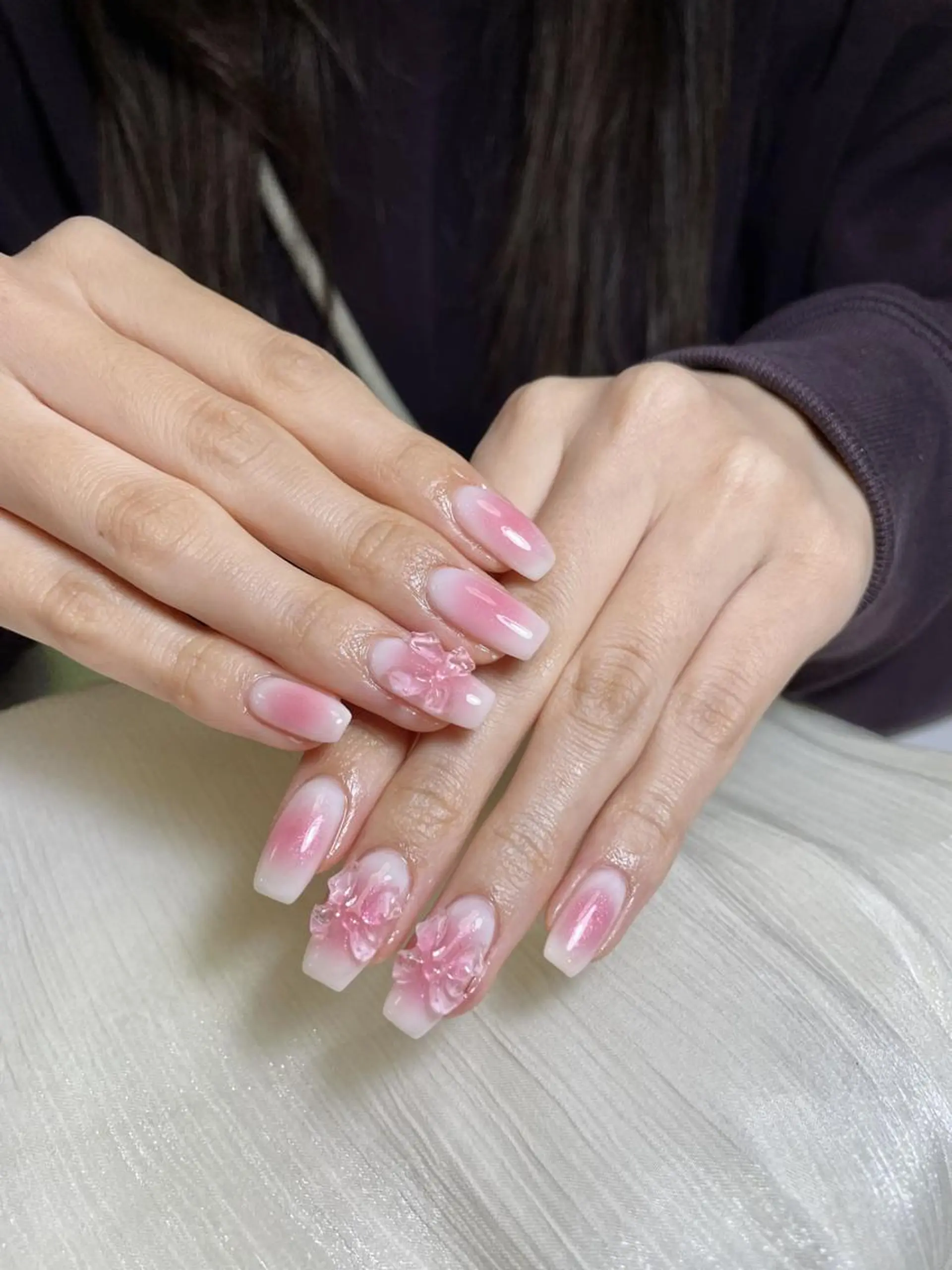 ネイル ハンドネイル By moonネイル 🌷ワンホン/韓国風のネイルデザイン