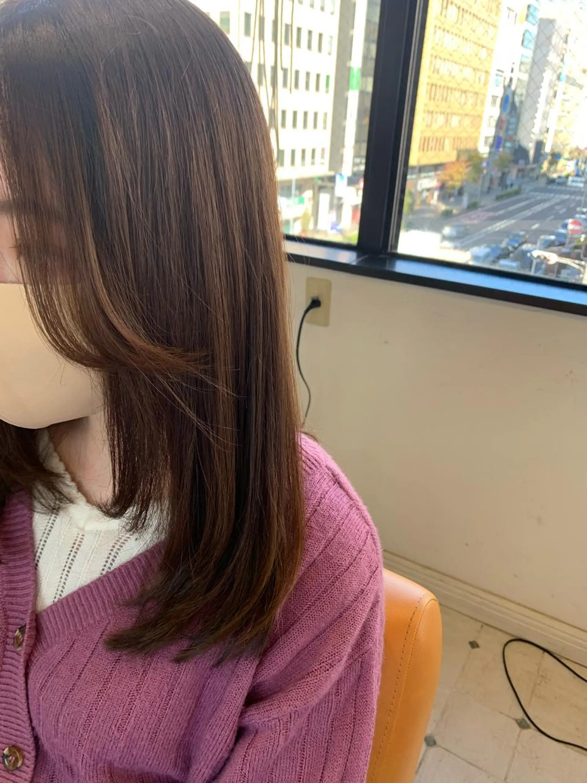 セミロング 小沼采唯👧🏼 海好きオヌちゃんのヘアスタイル