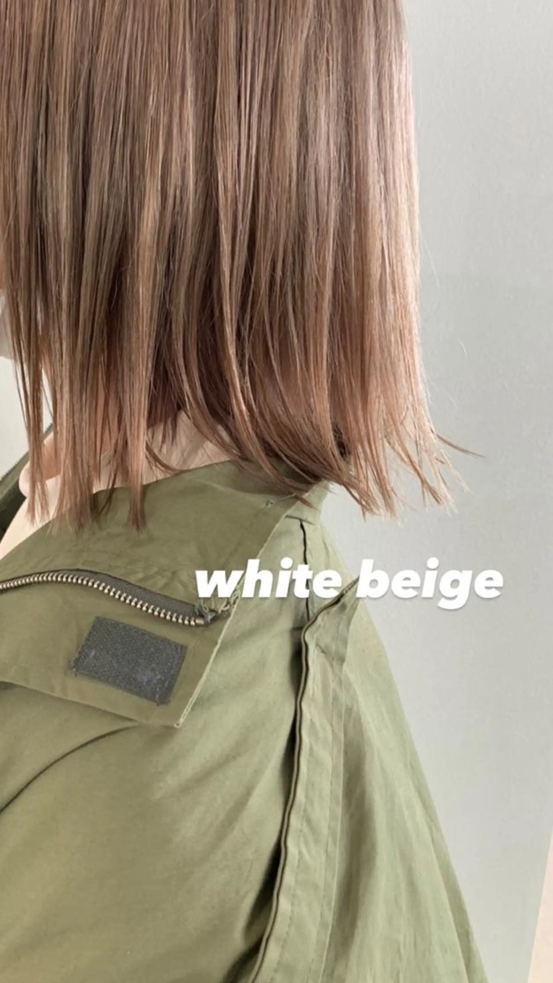 ミディアム カラー ANY／SUE 千葉パーマのヘアスタイル