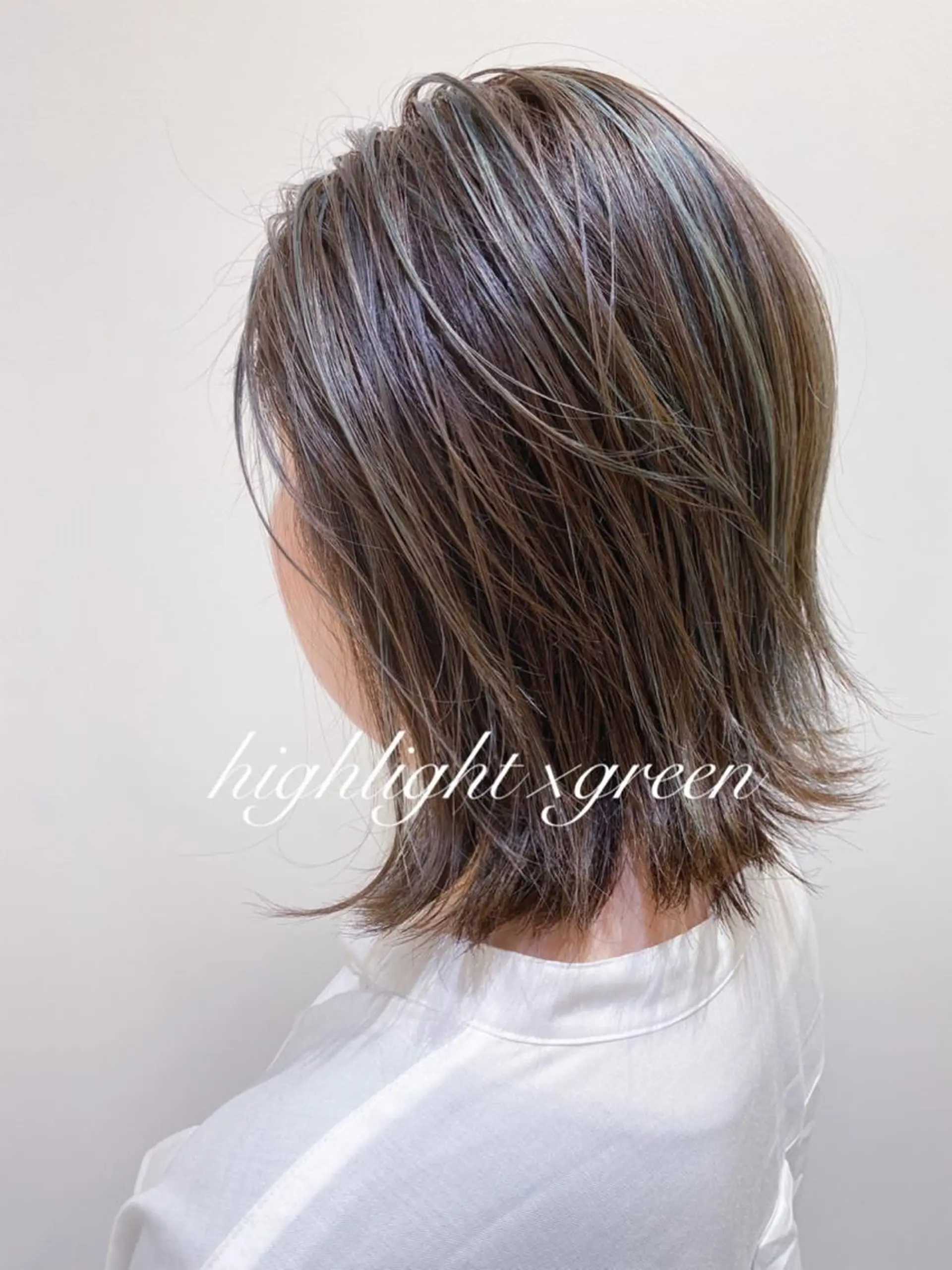 ショート カラー ハイライトカラー ハイライト 横浜🍒ルーツカラー エクステ／RIEのヘアスタイル