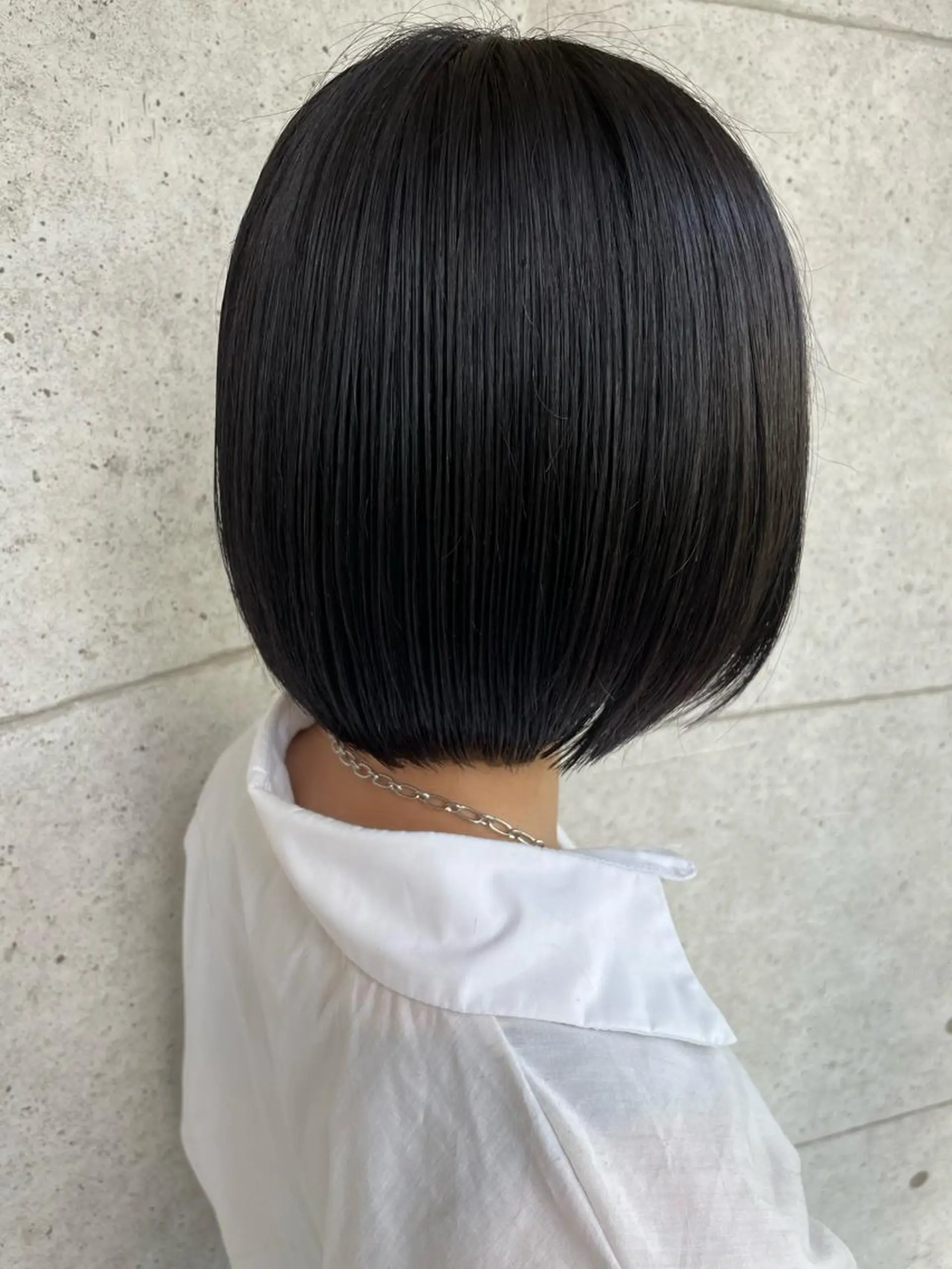 ショート ボブ カット ⭐️透け感カラー /齊藤容史⭐️のヘアスタイル