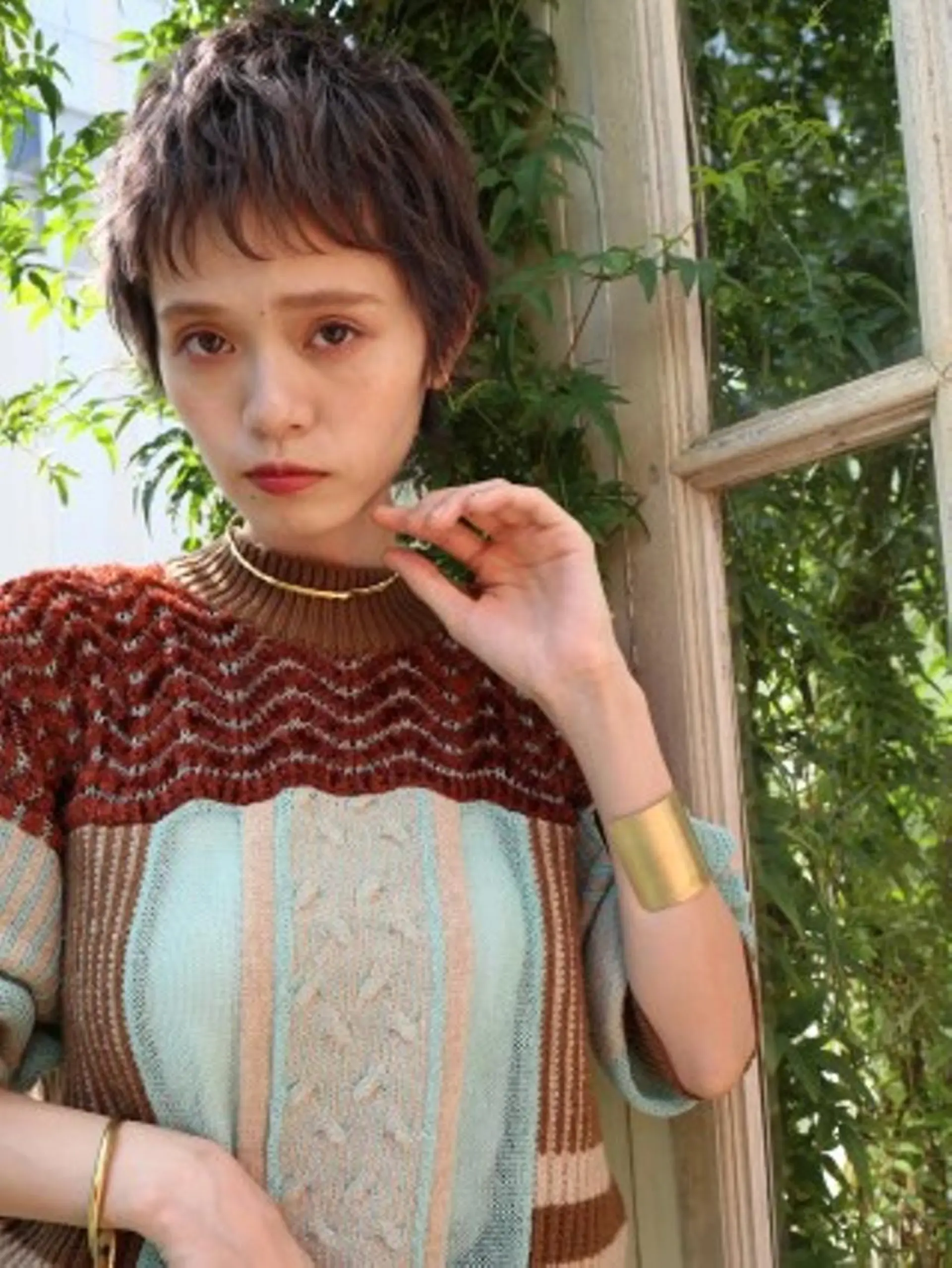 ショート 江原 彩華のヘアスタイル