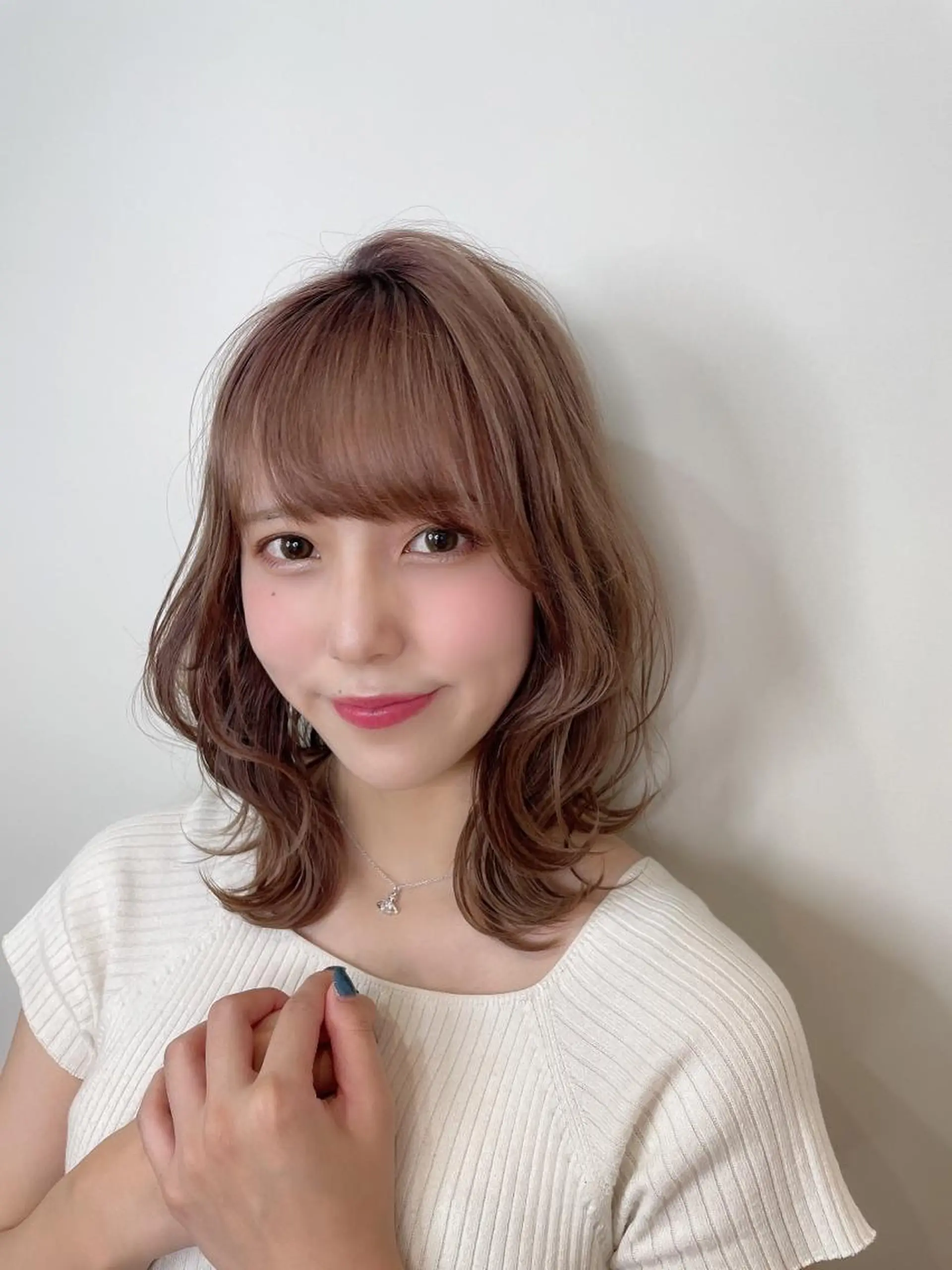 ミディアム etora 渋谷所属・髪質改善🇰🇷艶髪 韓国ヘア　池内 祐樹のヘアスタイル